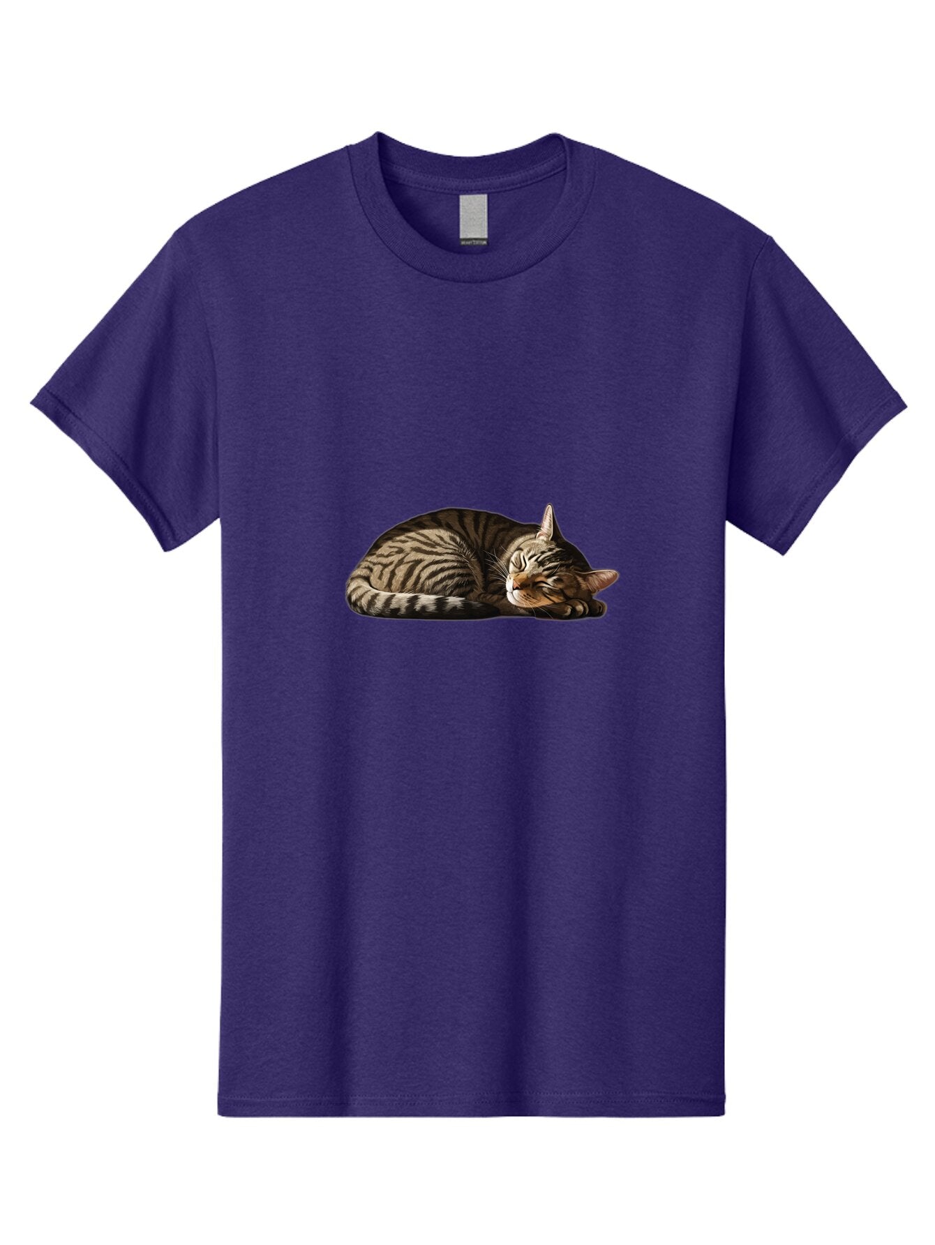 Sleeping-Tabby-Cat-2 Men'S Graphic Tee, 100% Cotton, Comfortable Casual Summer Wear, Machine Washable, Vintage Camera, Old Camera, Antique Camera, Black Camera, Classic Photography, Photography Equipment, Nostalgic Device, Film Camera, Bao886 7