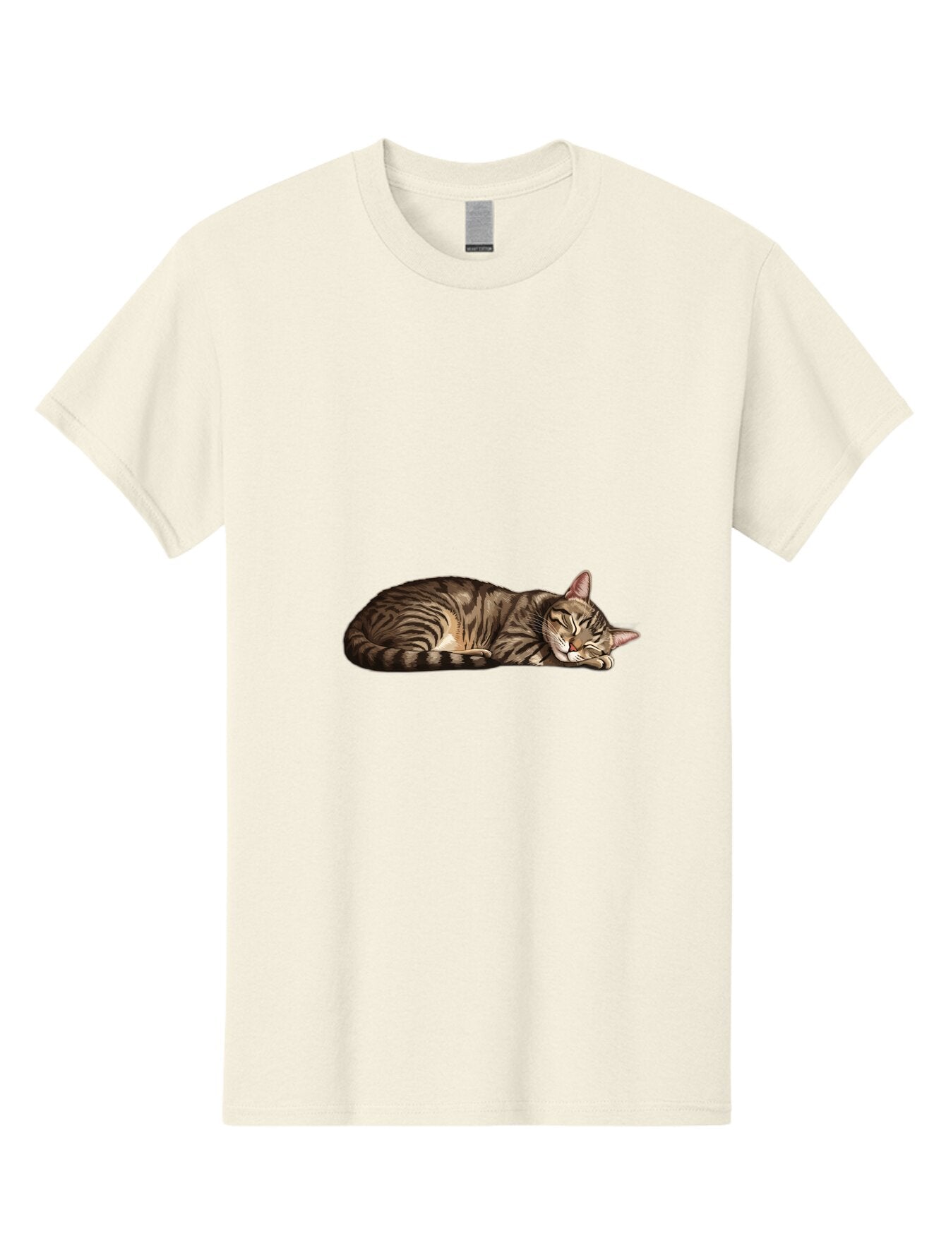 Sleeping-Tabby-Cat-3 Men'S Graphic Tee, 100% Cotton, Comfortable Casual Summer Wear, Machine Washable, Vintage Camera, Old Camera, Antique Camera, Black Camera, Classic Photography, Photography Equipment, Nostalgic Device, Film Camera, Bao887 8