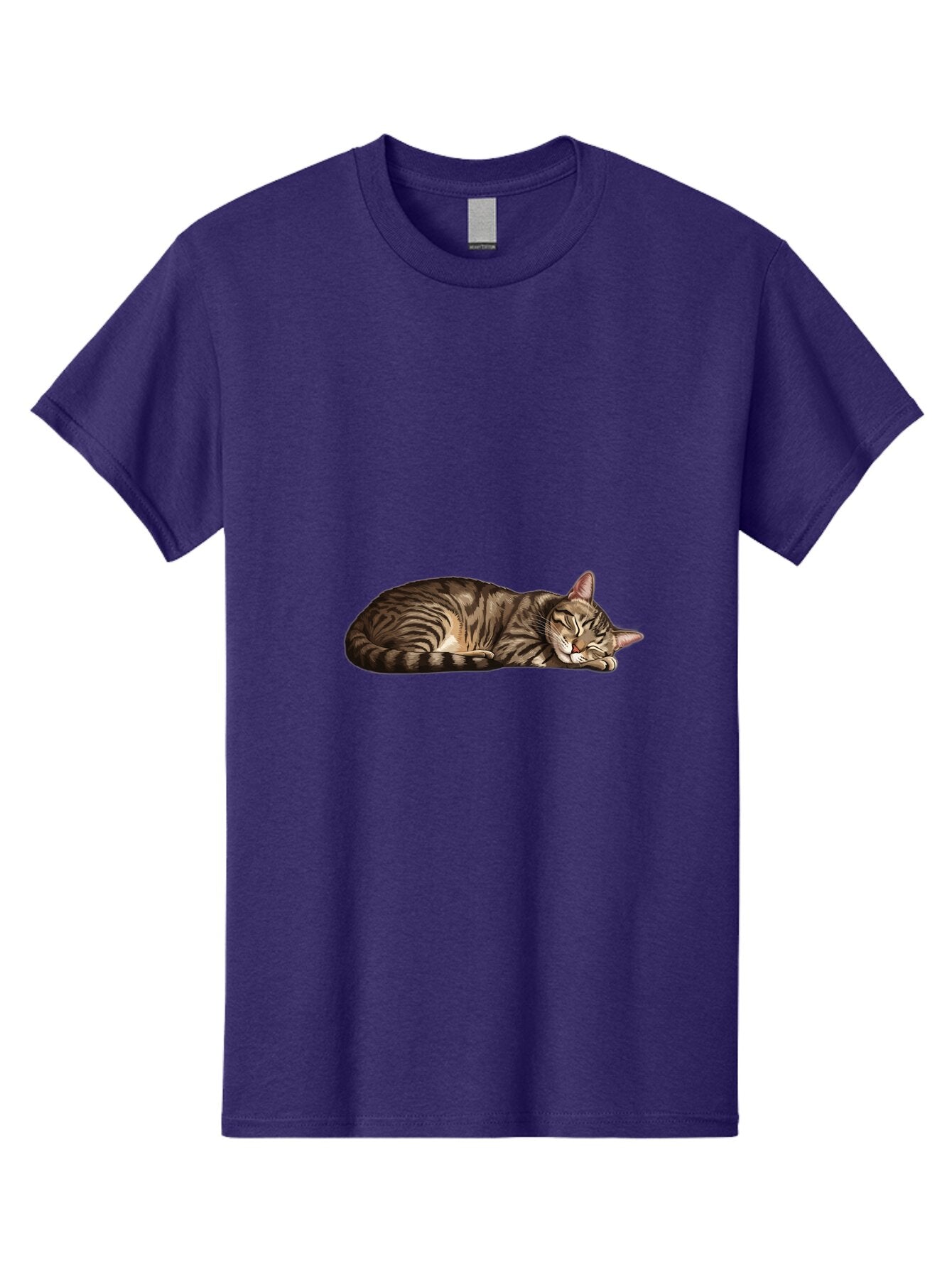 Sleeping-Tabby-Cat-3 Men'S Graphic Tee, 100% Cotton, Comfortable Casual Summer Wear, Machine Washable, Vintage Camera, Old Camera, Antique Camera, Black Camera, Classic Photography, Photography Equipment, Nostalgic Device, Film Camera, Bao887 6