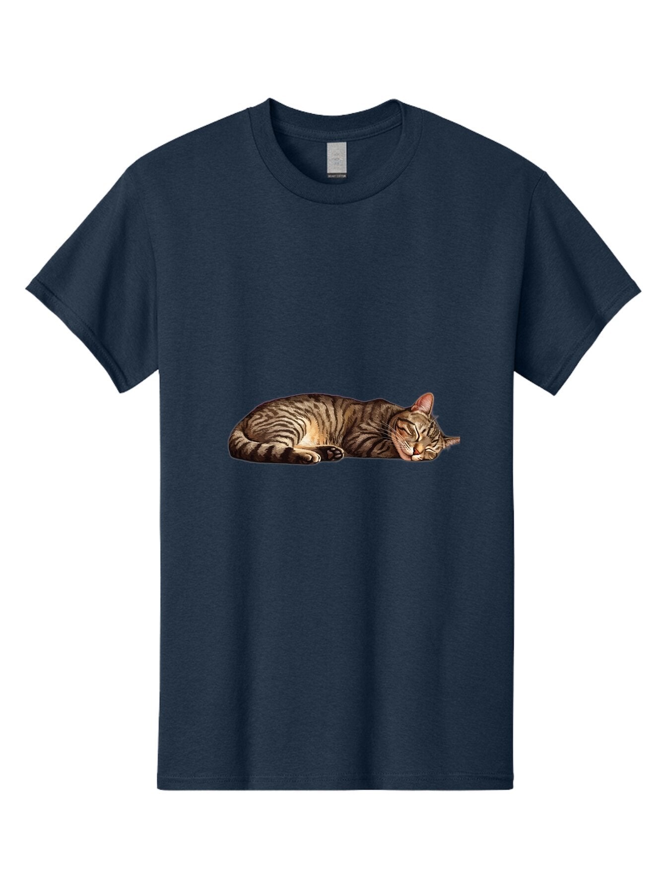 Sleeping-Tabby-Cat-4 Men'S Graphic Tee, 100% Cotton, Comfortable Casual Summer Wear, Machine Washable, Vintage Camera, Old Camera, Antique Camera, Black Camera, Classic Photography, Photography Equipment, Nostalgic Device, Film Camera, Bao888 13
