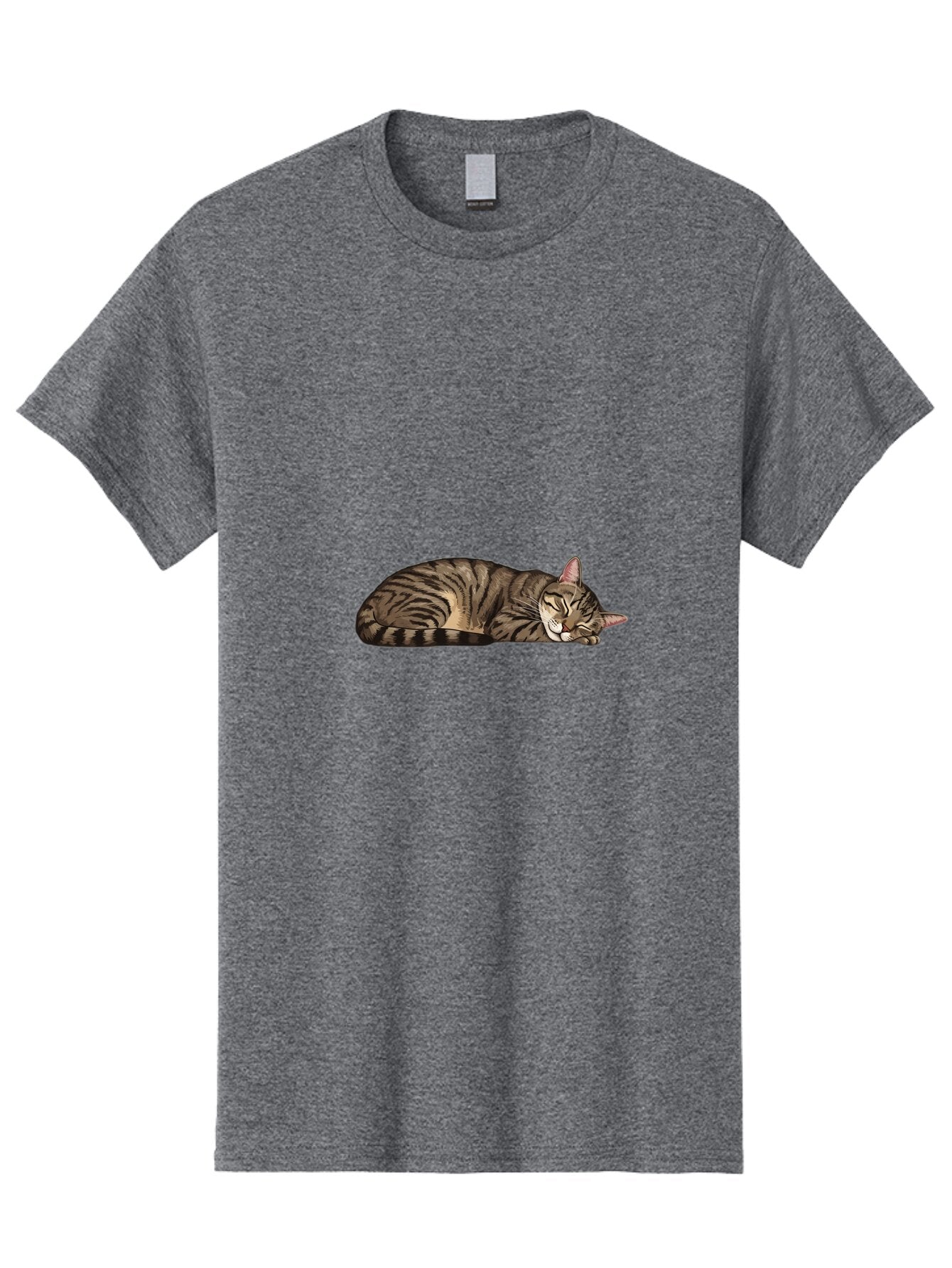 Sleeping-Tabby-Cat-5 Men'S Graphic Tee, 100% Cotton, Comfortable Casual Summer Wear, Machine Washable, Vintage Camera, Old Camera, Antique Camera, Black Camera, Classic Photography, Photography Equipment, Nostalgic Device, Film Camera, Bao889 14