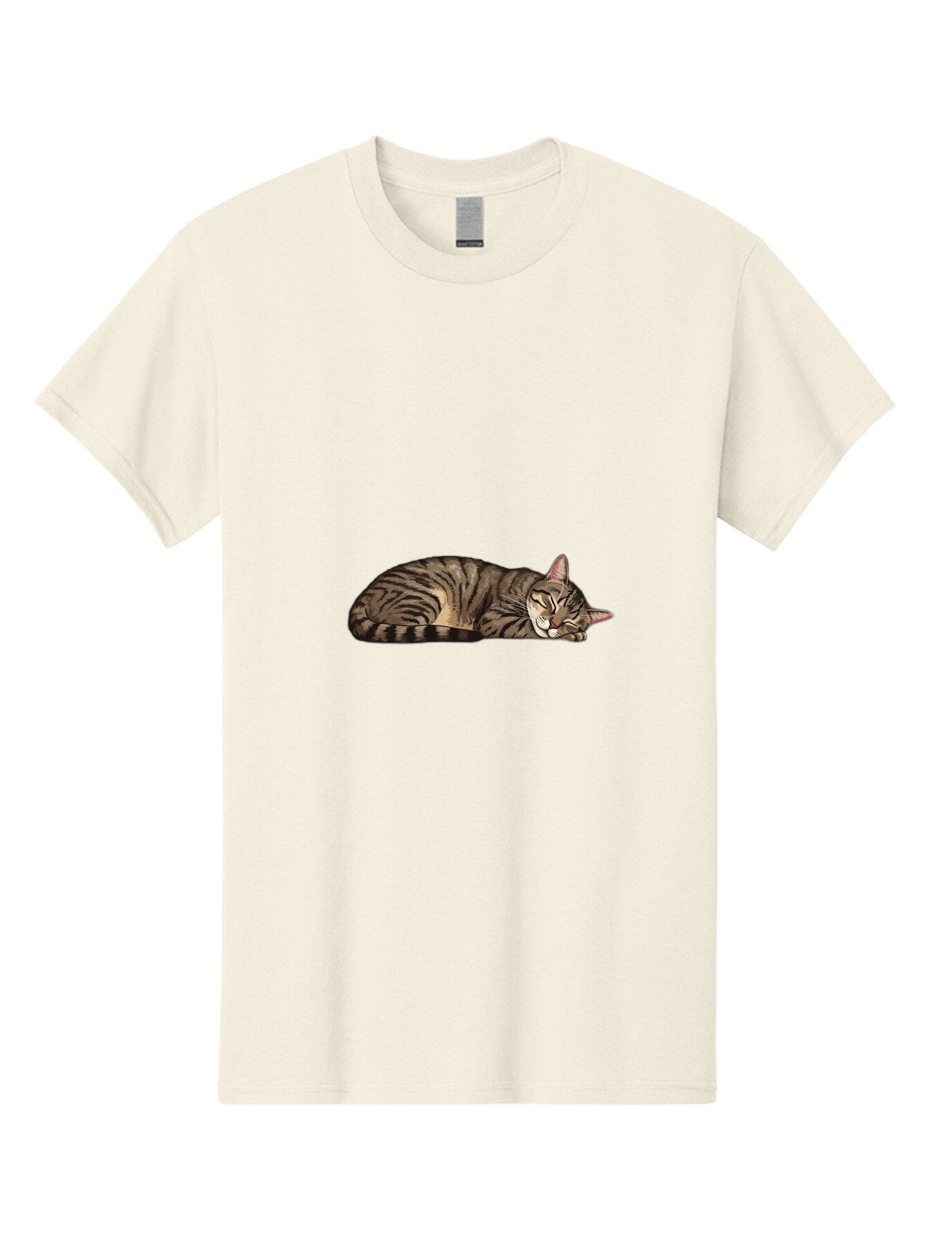 Sleeping-Tabby-Cat-5 Men'S Graphic Tee, 100% Cotton, Comfortable Casual Summer Wear, Machine Washable, Vintage Camera, Old Camera, Antique Camera, Black Camera, Classic Photography, Photography Equipment, Nostalgic Device, Film Camera, Bao889 5