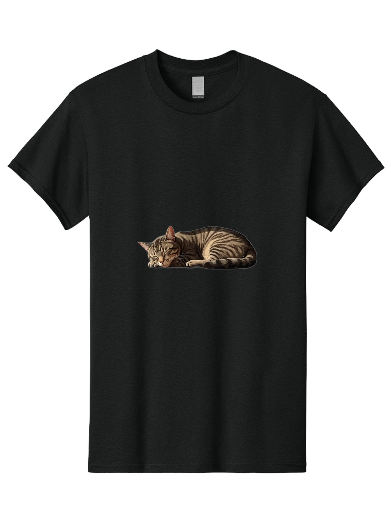 Sleeping-Tabby-Cat Men'S Graphic Tee, 100% Cotton, Comfortable Casual Summer Wear, Machine Washable, Vintage Camera, Old Camera, Antique Camera, Black Camera, Classic Photography, Photography Equipment, Nostalgic Device, Film Camera, Bao890 5