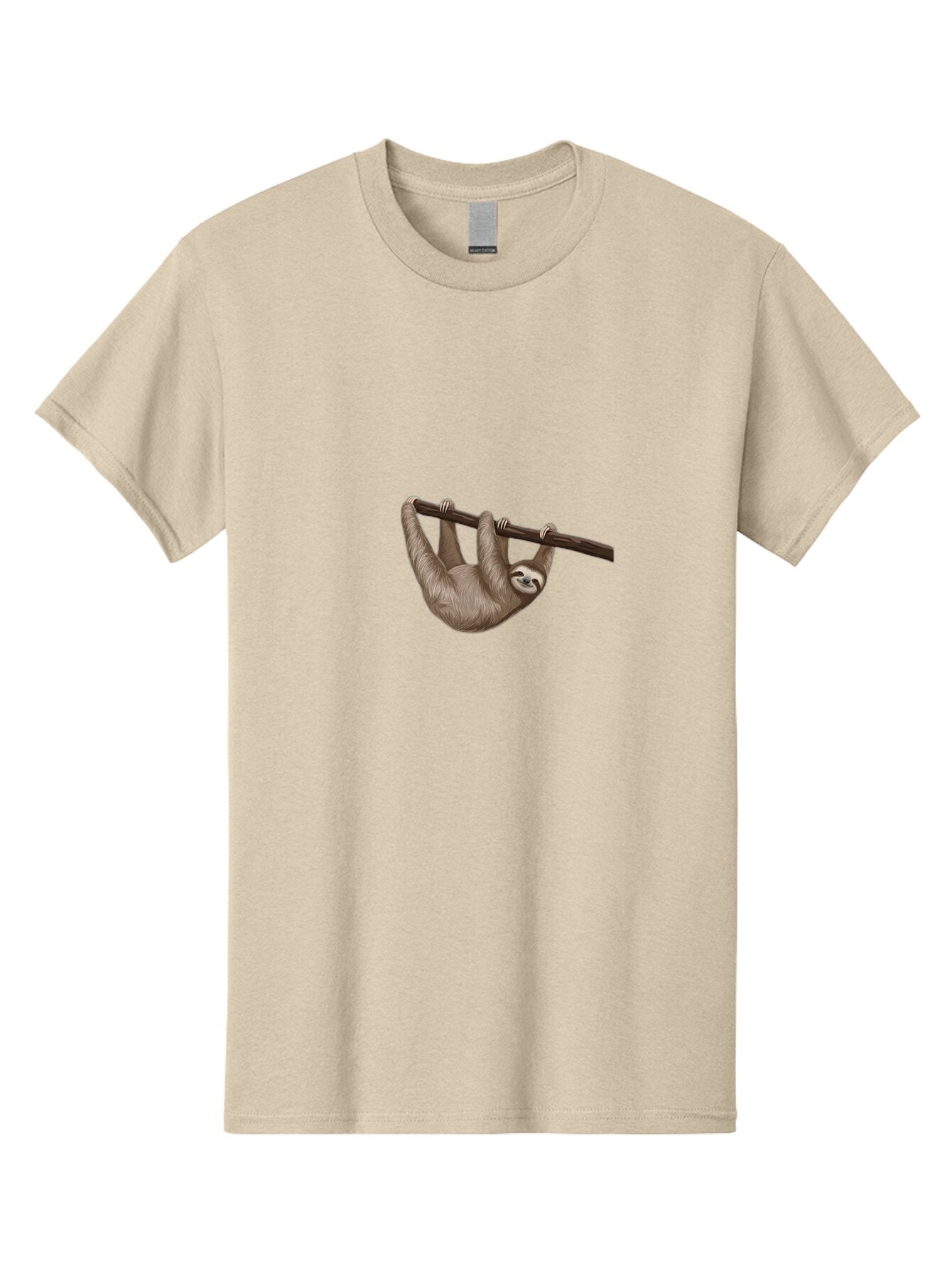 Sloth-Hanging-From-Branch Men'S Graphic Tee, 100% Cotton, Comfortable Casual Summer Wear, Machine Washable, Vintage Camera, Old Camera, Antique Camera, Black Camera, Classic Photography, Photography Equipment, Nostalgic Device, Film Camera, Bao892 4