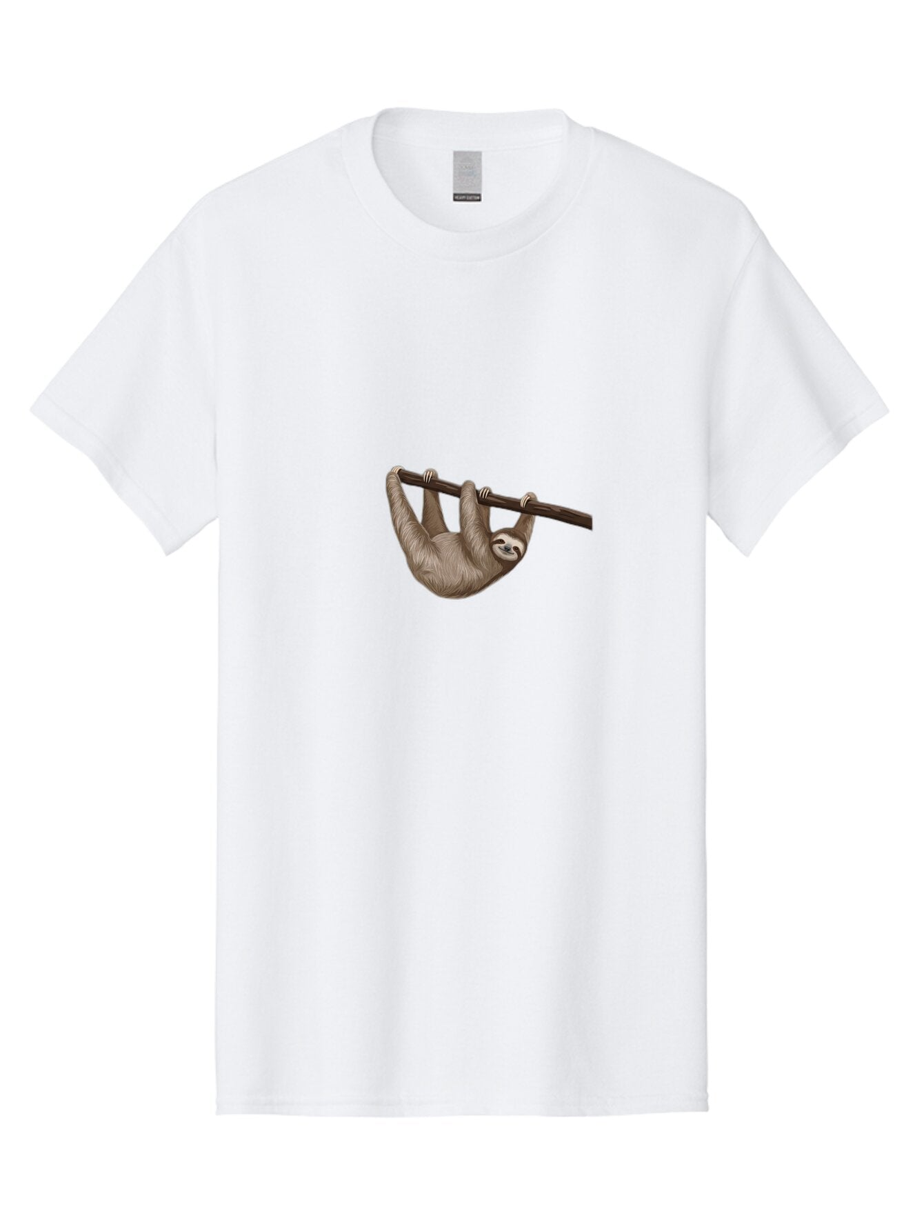 Sloth-Hanging-From-Branch Men'S Graphic Tee, 100% Cotton, Comfortable Casual Summer Wear, Machine Washable, Vintage Camera, Old Camera, Antique Camera, Black Camera, Classic Photography, Photography Equipment, Nostalgic Device, Film Camera, Bao892 5