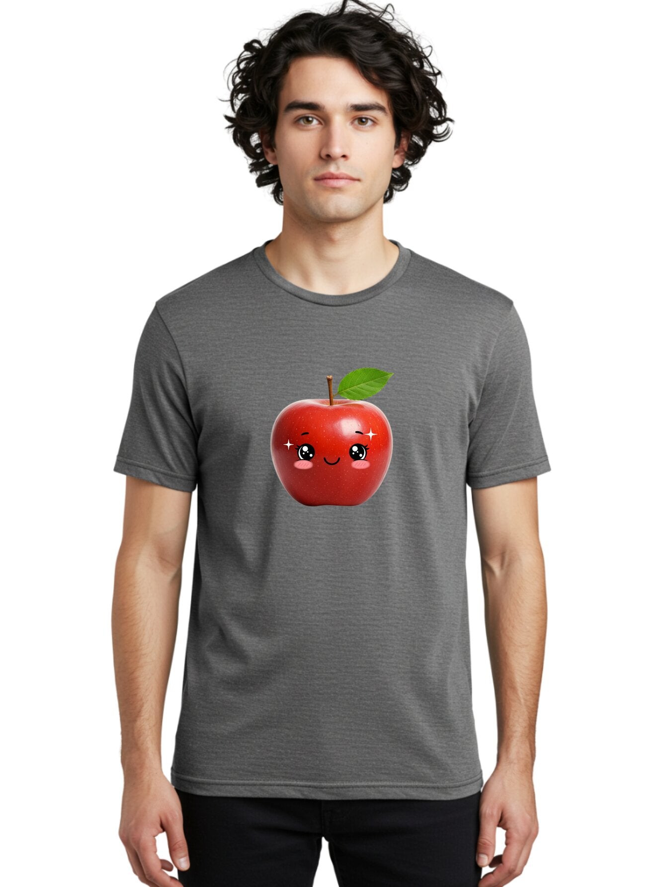 Smiling-Apple-1 Men'S Graphic Tee, 100% Cotton, Comfortable Casual Summer Wear, Machine Washable, Vintage Camera, Old Camera, Antique Camera, Black Camera, Classic Photography, Photography Equipment, Nostalgic Device, Film Camera, Camera Art Bao895 29