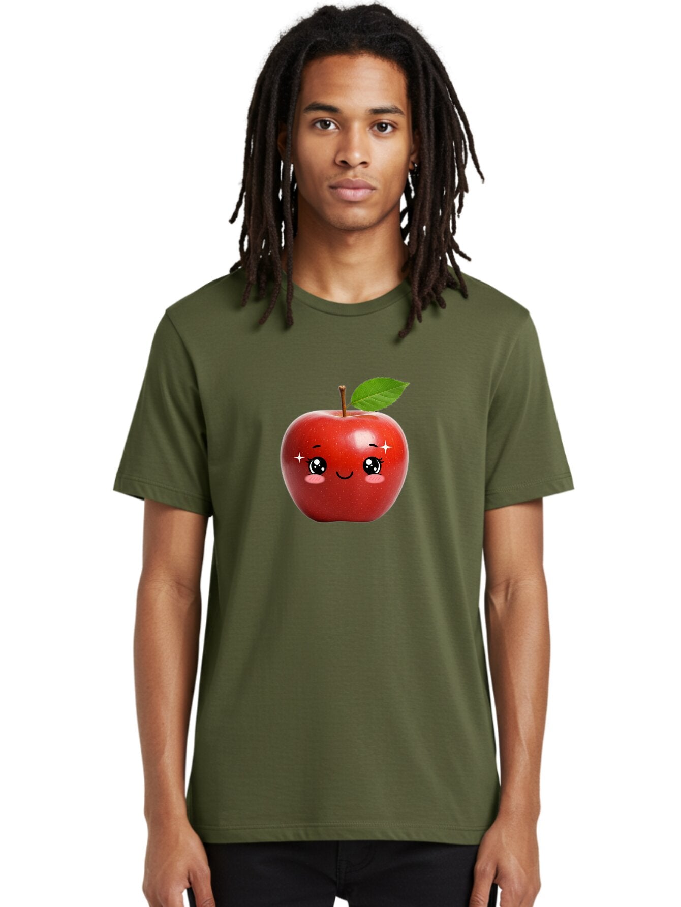 Smiling-Apple-1 Men'S Graphic Tee, 100% Cotton, Comfortable Casual Summer Wear, Machine Washable, Vintage Camera, Old Camera, Antique Camera, Black Camera, Classic Photography, Photography Equipment, Nostalgic Device, Film Camera, Camera Art Bao895 27