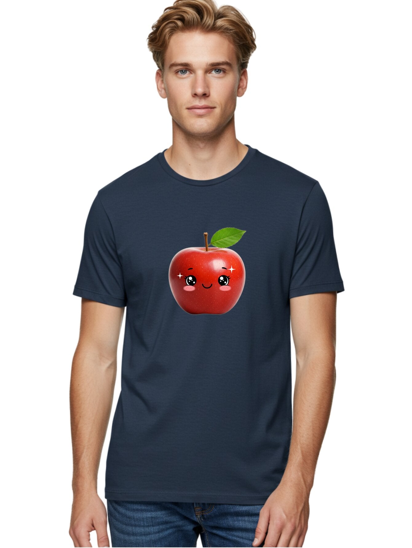 Smiling-Apple-1 Men'S Graphic Tee, 100% Cotton, Comfortable Casual Summer Wear, Machine Washable, Vintage Camera, Old Camera, Antique Camera, Black Camera, Classic Photography, Photography Equipment, Nostalgic Device, Film Camera, Camera Art Bao895 25