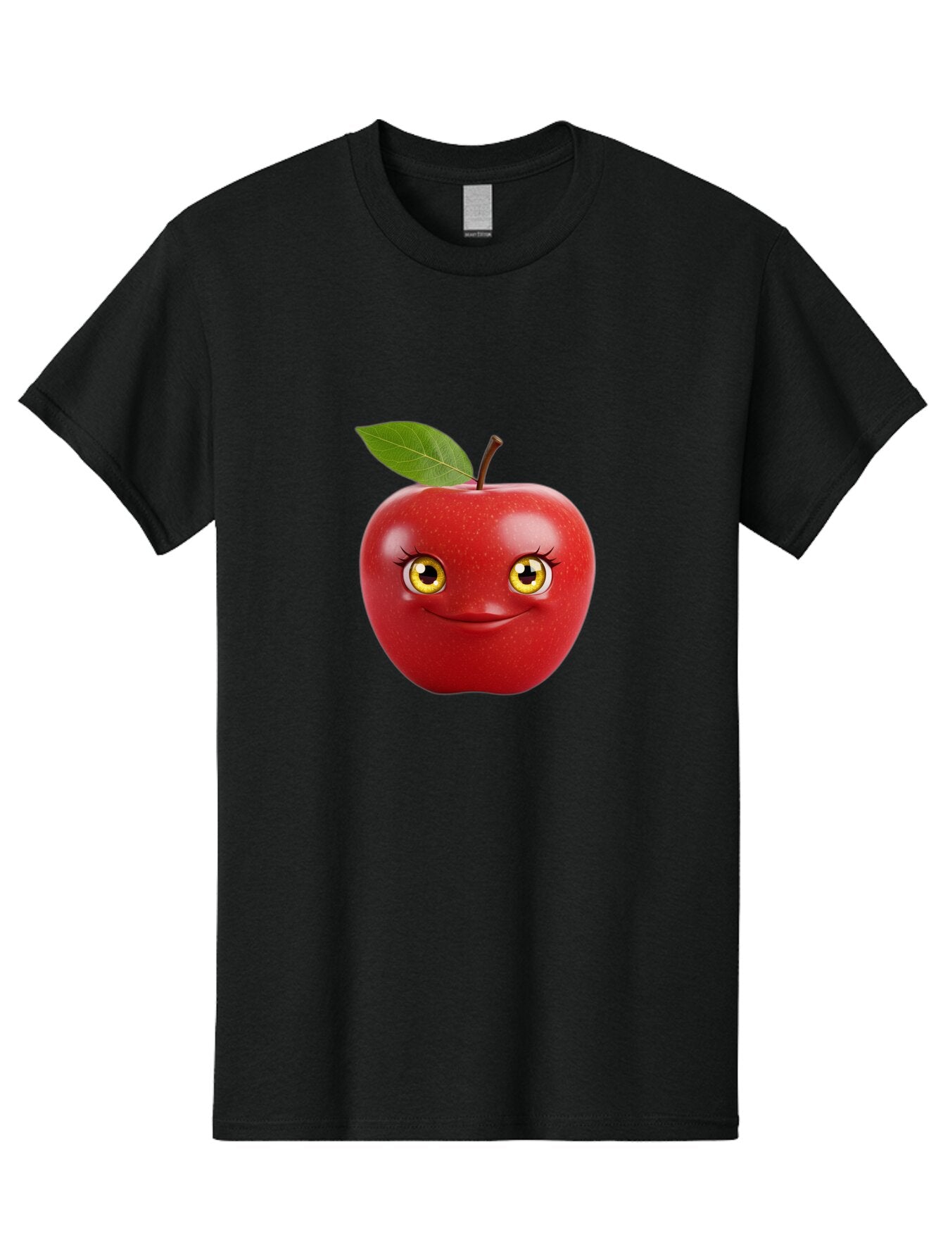 Smiling-Apple-2 Men'S Graphic Tee, 100% Cotton, Comfortable Casual Summer Wear, Machine Washable, Vintage Camera, Old Camera, Antique Camera, Black Camera, Classic Photography, Photography Equipment, Nostalgic Device, Film Camera, Camera Art Bao896 12