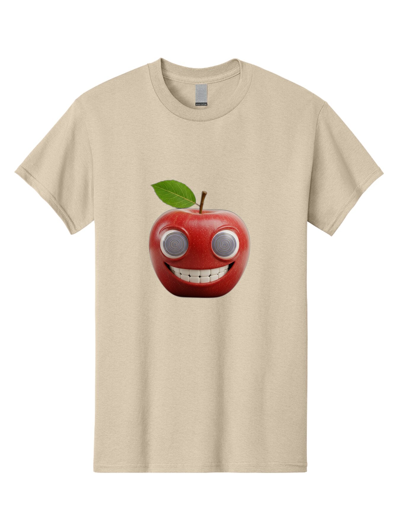 Smiling-Apple-3 Men'S Graphic Tee, 100% Cotton, Comfortable Casual Summer Wear, Machine Washable, Vintage Camera, Old Camera, Antique Camera, Black Camera, Classic Photography, Photography Equipment, Nostalgic Device, Film Camera, Camera Art Bao897 9