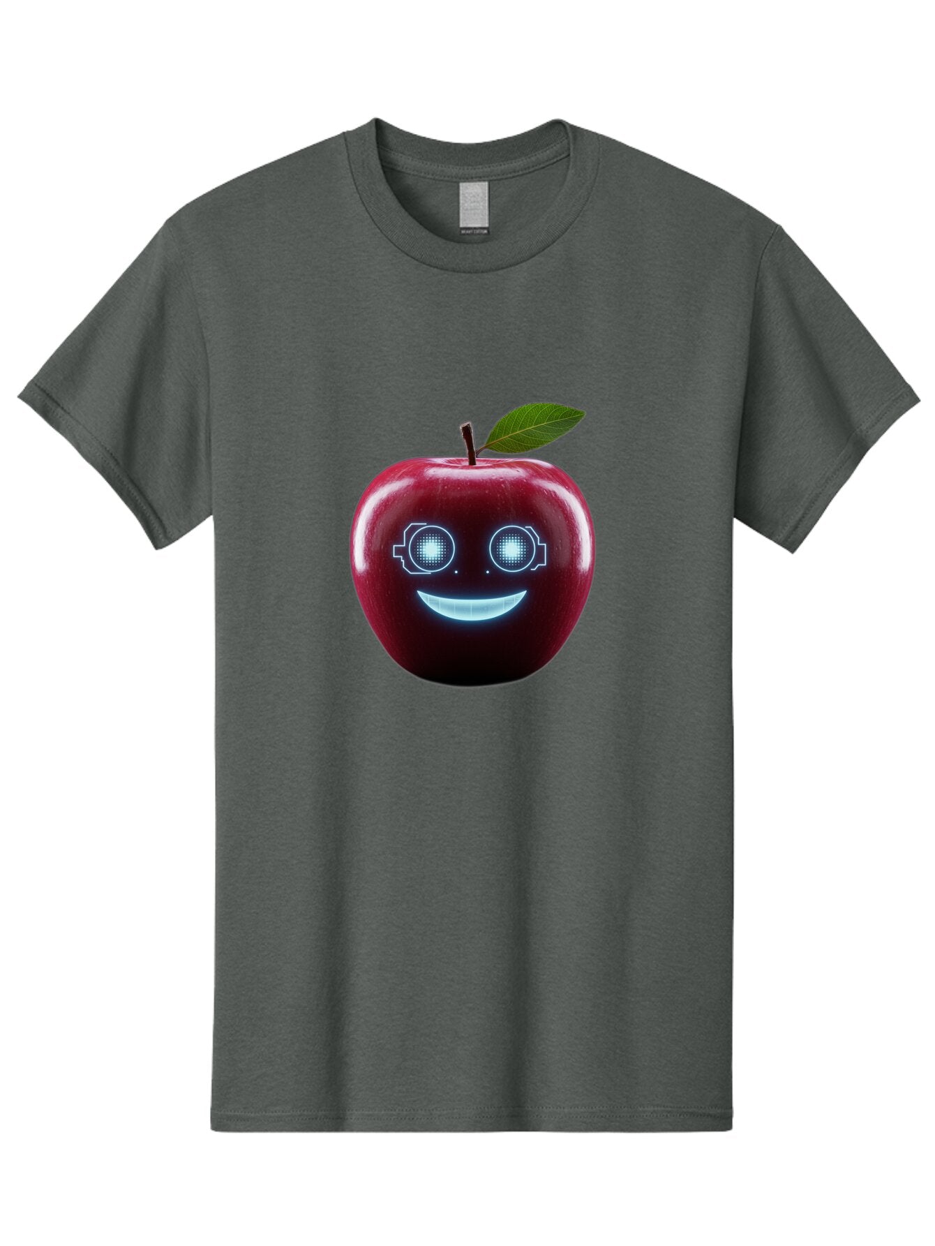 Smiling-Apple-4 Men'S Graphic Tee, 100% Cotton, Comfortable Casual Summer Wear, Machine Washable, Vintage Camera, Old Camera, Antique Camera, Black Camera, Classic Photography, Photography Equipment, Nostalgic Device, Film Camera, Camera Art Bao898 10