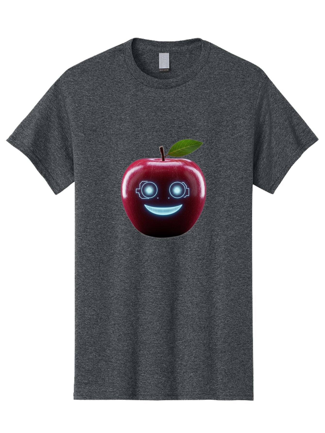 Smiling-Apple-4 Men'S Graphic Tee, 100% Cotton, Comfortable Casual Summer Wear, Machine Washable, Vintage Camera, Old Camera, Antique Camera, Black Camera, Classic Photography, Photography Equipment, Nostalgic Device, Film Camera, Camera Art Bao898 11