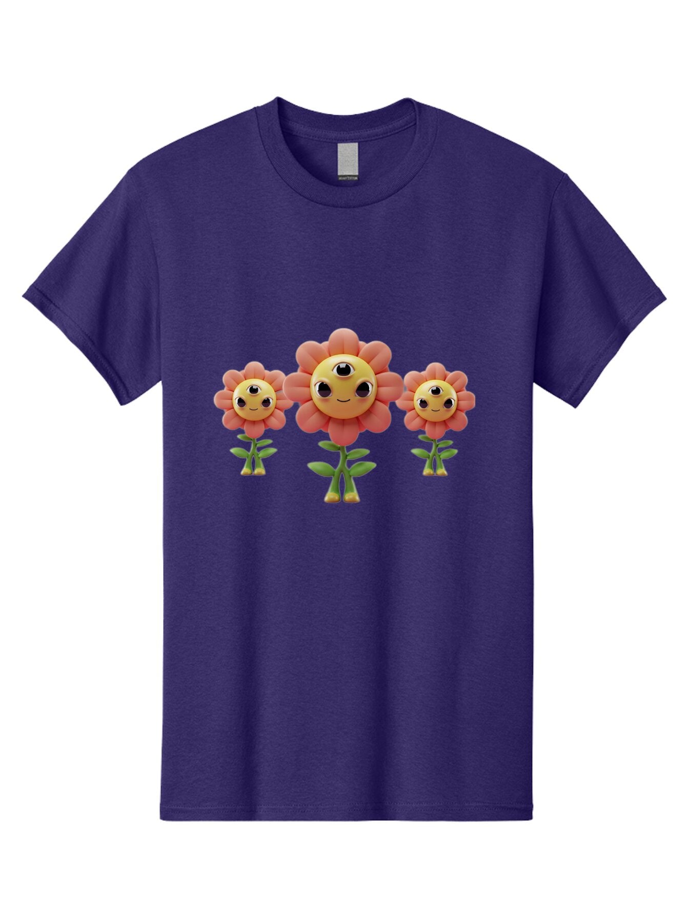 Smiling-Flowers-1 Men'S Graphic Tee, 100% Cotton, Comfortable Casual Summer Wear, Machine Washable, Vintage Camera, Old Camera, Antique Camera, Black Camera, Classic Photography, Photography Equipment, Nostalgic Device, Film Camera, Camera Art Bao900 13