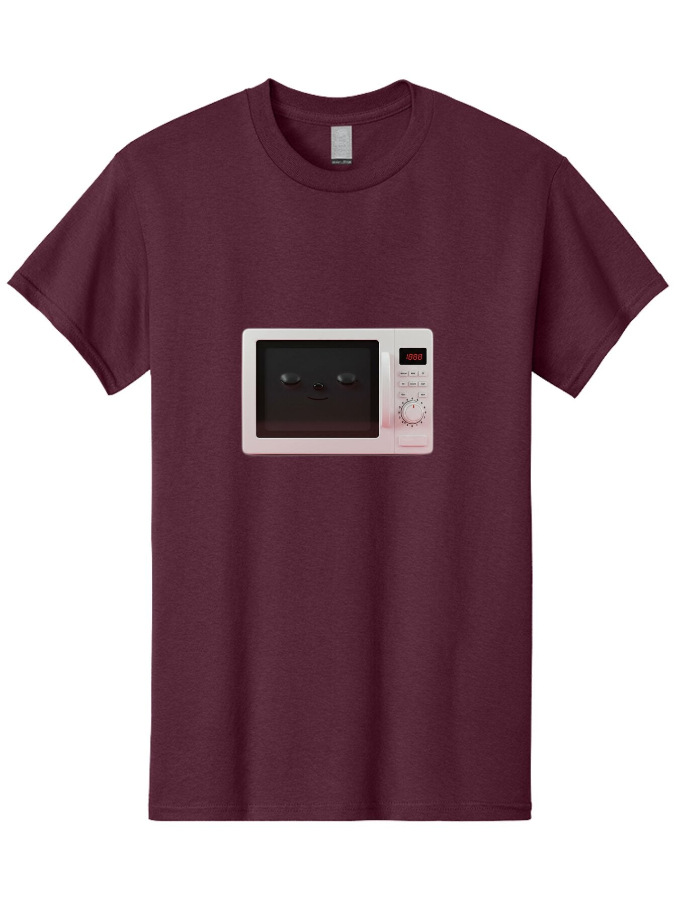 Smiling-Microwave Men'S Graphic Tee, 100% Cotton, Comfortable Casual Summer Wear, Machine Washable, Vintage Camera, Old Camera, Antique Camera, Black Camera, Classic Photography, Photography Equipment, Nostalgic Device, Film Camera, Camera Art Bao902