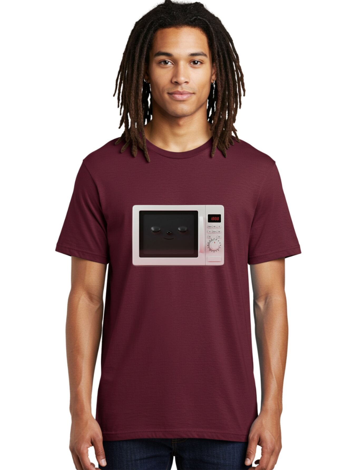 Smiling-Microwave Men'S Graphic Tee, 100% Cotton, Comfortable Casual Summer Wear, Machine Washable, Vintage Camera, Old Camera, Antique Camera, Black Camera, Classic Photography, Photography Equipment, Nostalgic Device, Film Camera, Camera Art Bao902 19