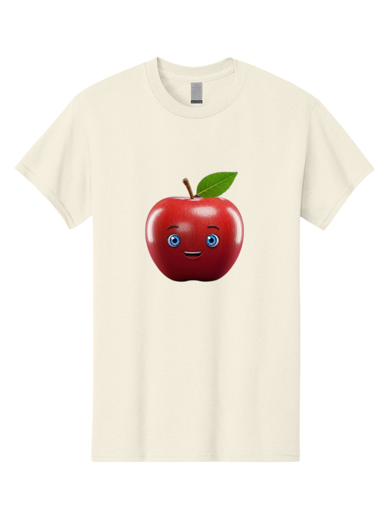 Smiling-Red-Apple-1 Men'S Graphic Tee, 100% Cotton, Comfortable Casual Summer Wear, Machine Washable, Vintage Camera, Old Camera, Antique Camera, Black Camera, Classic Photography, Photography Equipment, Nostalgic Device, Film Camera, Bao903 9