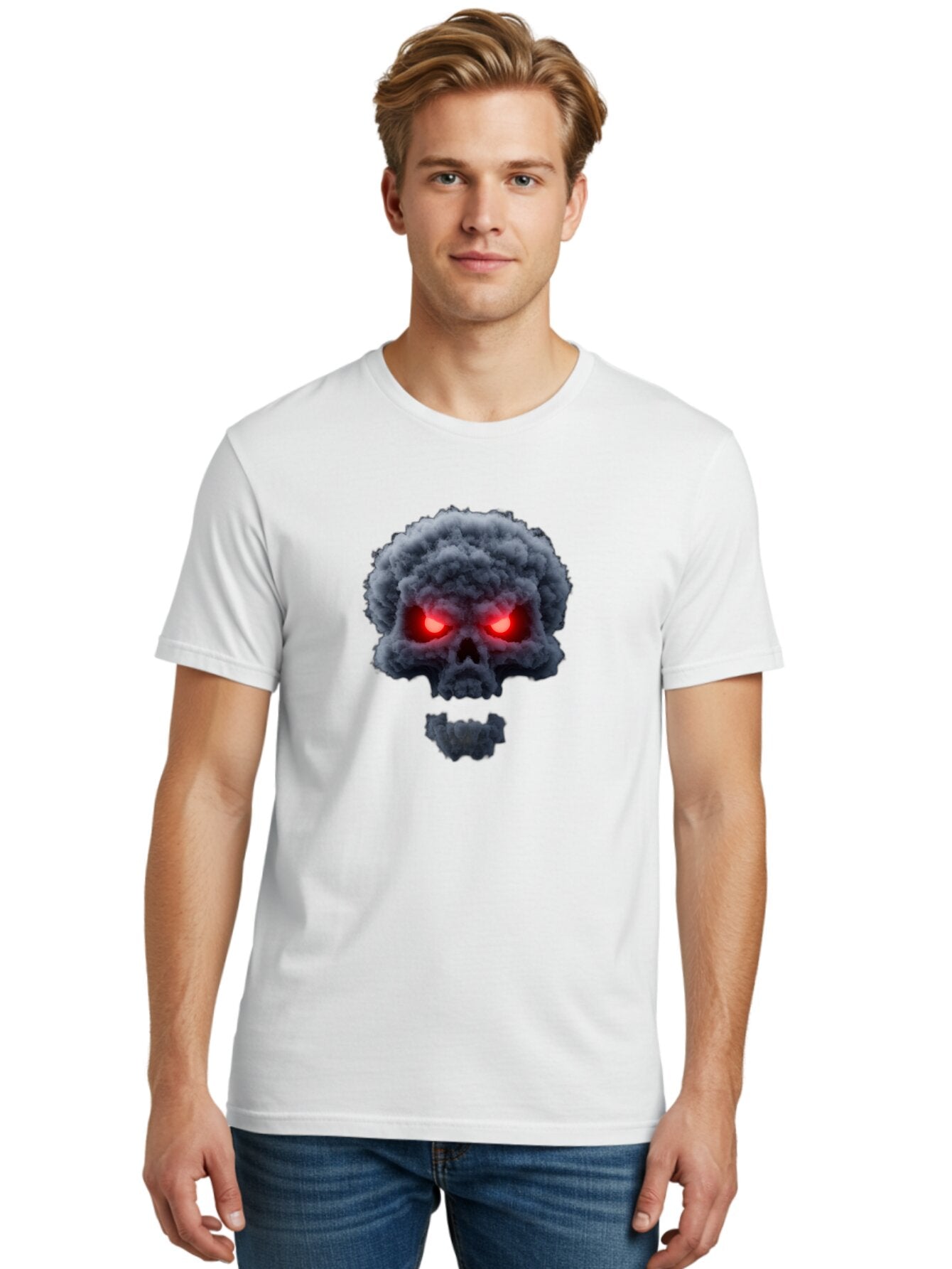 Smoke-Skull Men'S Graphic Tee, 100% Cotton, Comfortable Casual Summer Wear, Machine Washable, Vintage Camera, Old Camera, Antique Camera, Black Camera, Classic Photography, Photography Equipment, Nostalgic Device, Film Camera, Camera Art Bao906 30