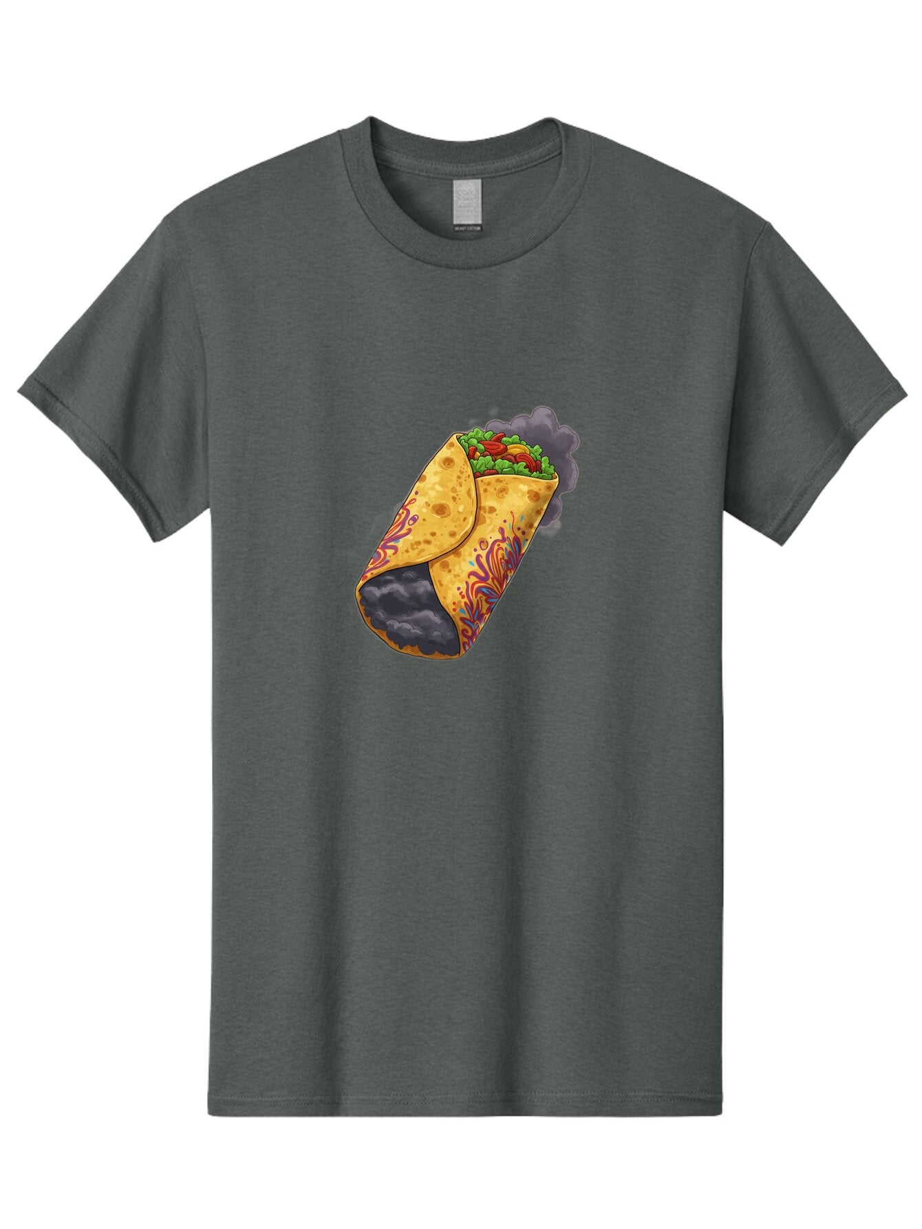 Smoking-Burrito Men'S Graphic Tee, 100% Cotton, Comfortable Casual Summer Wear, Machine Washable, Vintage Camera, Old Camera, Antique Camera, Black Camera, Classic Photography, Photography Equipment, Nostalgic Device, Film Camera, Camera Art Bao907 15
