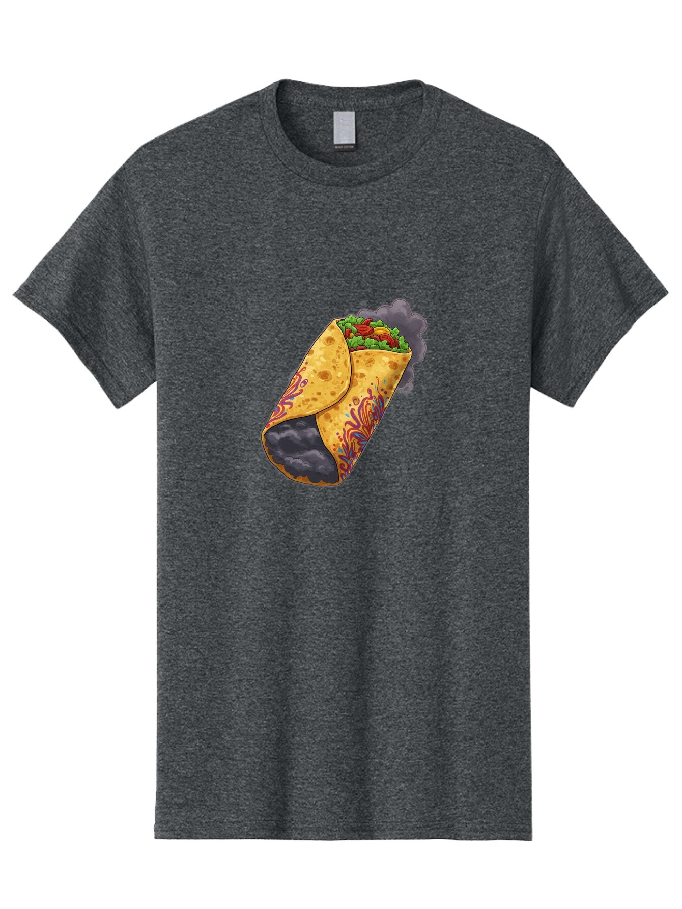 Smoking-Burrito Men'S Graphic Tee, 100% Cotton, Comfortable Casual Summer Wear, Machine Washable, Vintage Camera, Old Camera, Antique Camera, Black Camera, Classic Photography, Photography Equipment, Nostalgic Device, Film Camera, Camera Art Bao907 10