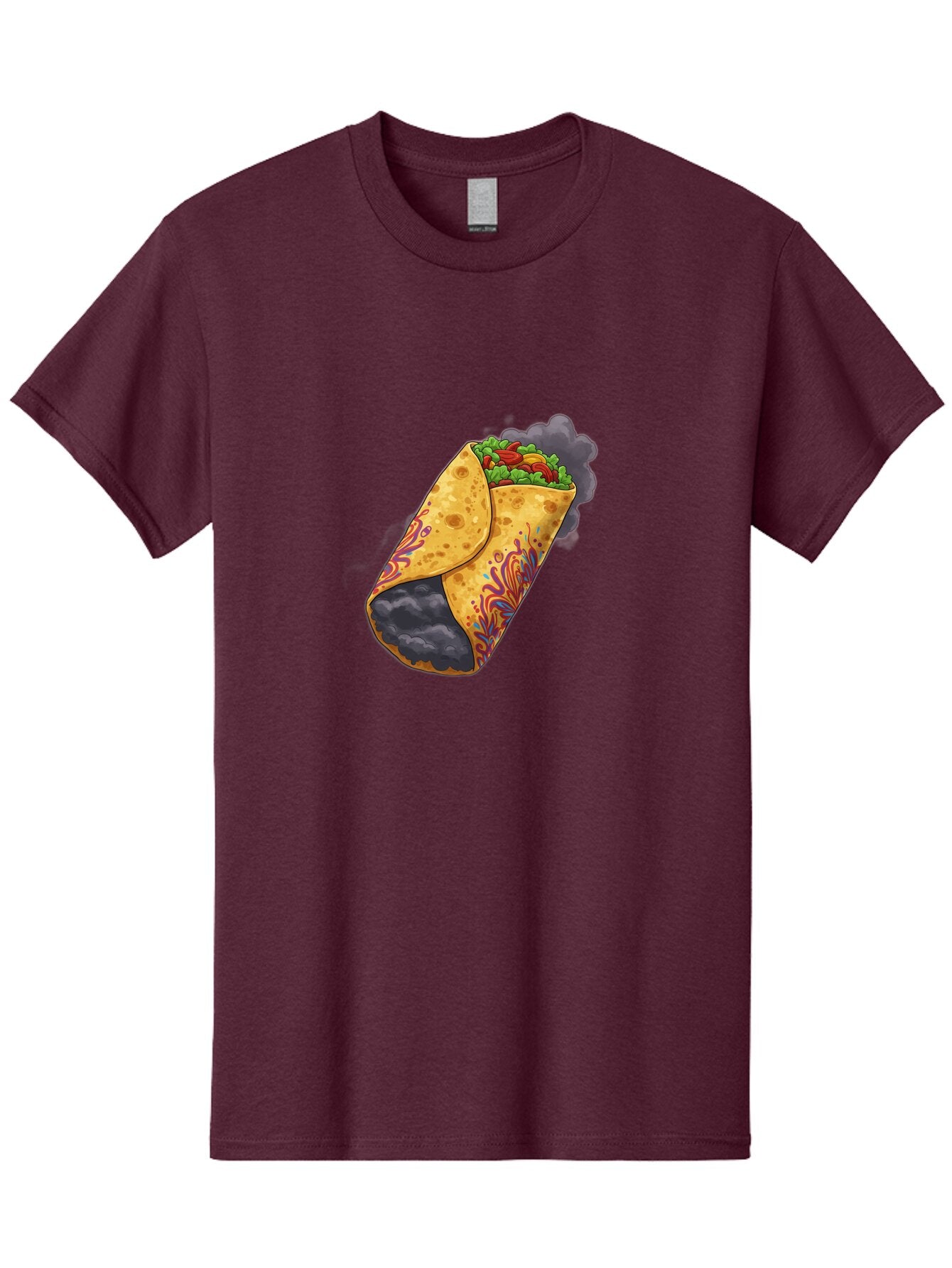 Smoking-Burrito Men'S Graphic Tee, 100% Cotton, Comfortable Casual Summer Wear, Machine Washable, Vintage Camera, Old Camera, Antique Camera, Black Camera, Classic Photography, Photography Equipment, Nostalgic Device, Film Camera, Camera Art Bao907 9