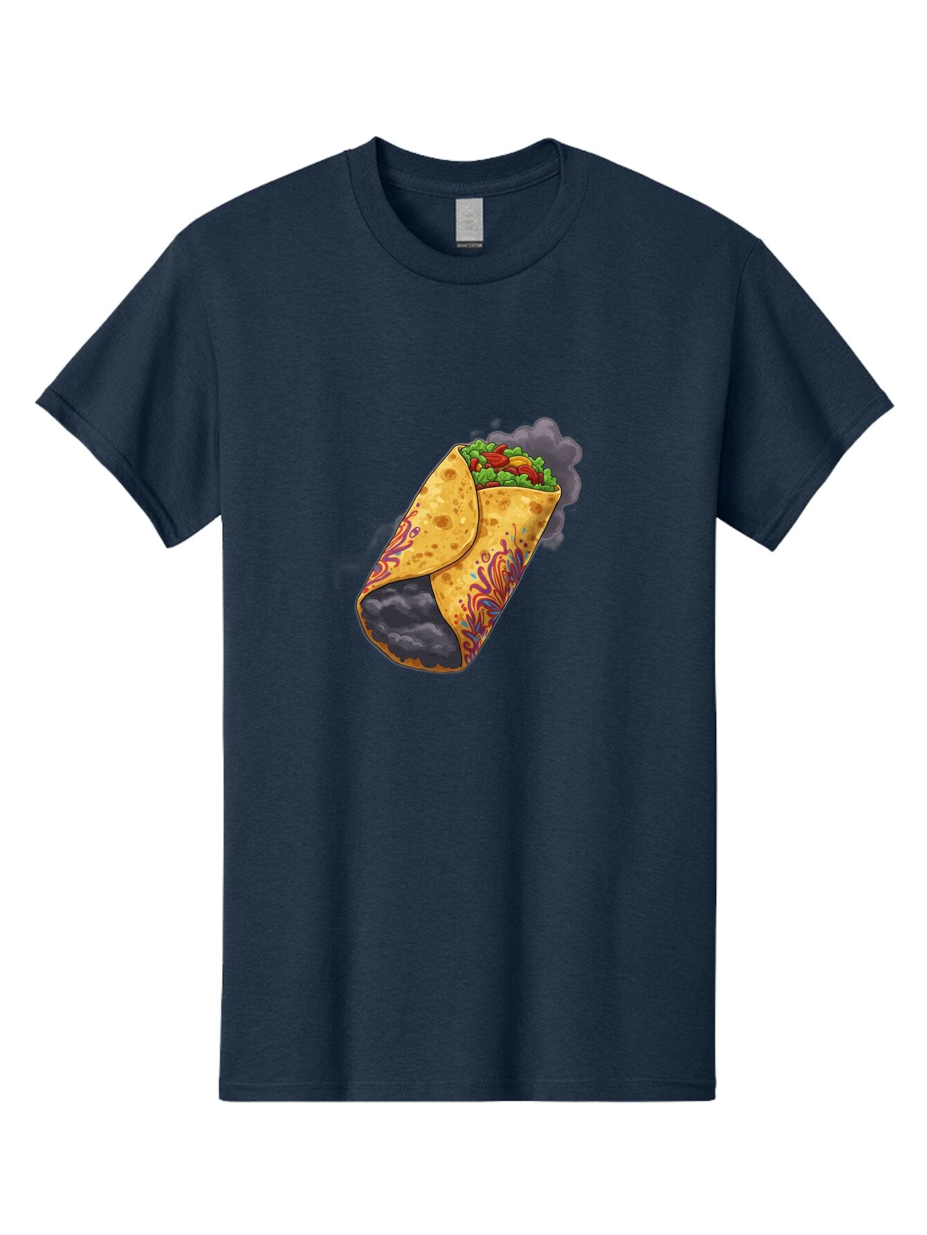 Smoking-Burrito Men'S Graphic Tee, 100% Cotton, Comfortable Casual Summer Wear, Machine Washable, Vintage Camera, Old Camera, Antique Camera, Black Camera, Classic Photography, Photography Equipment, Nostalgic Device, Film Camera, Camera Art Bao907 4