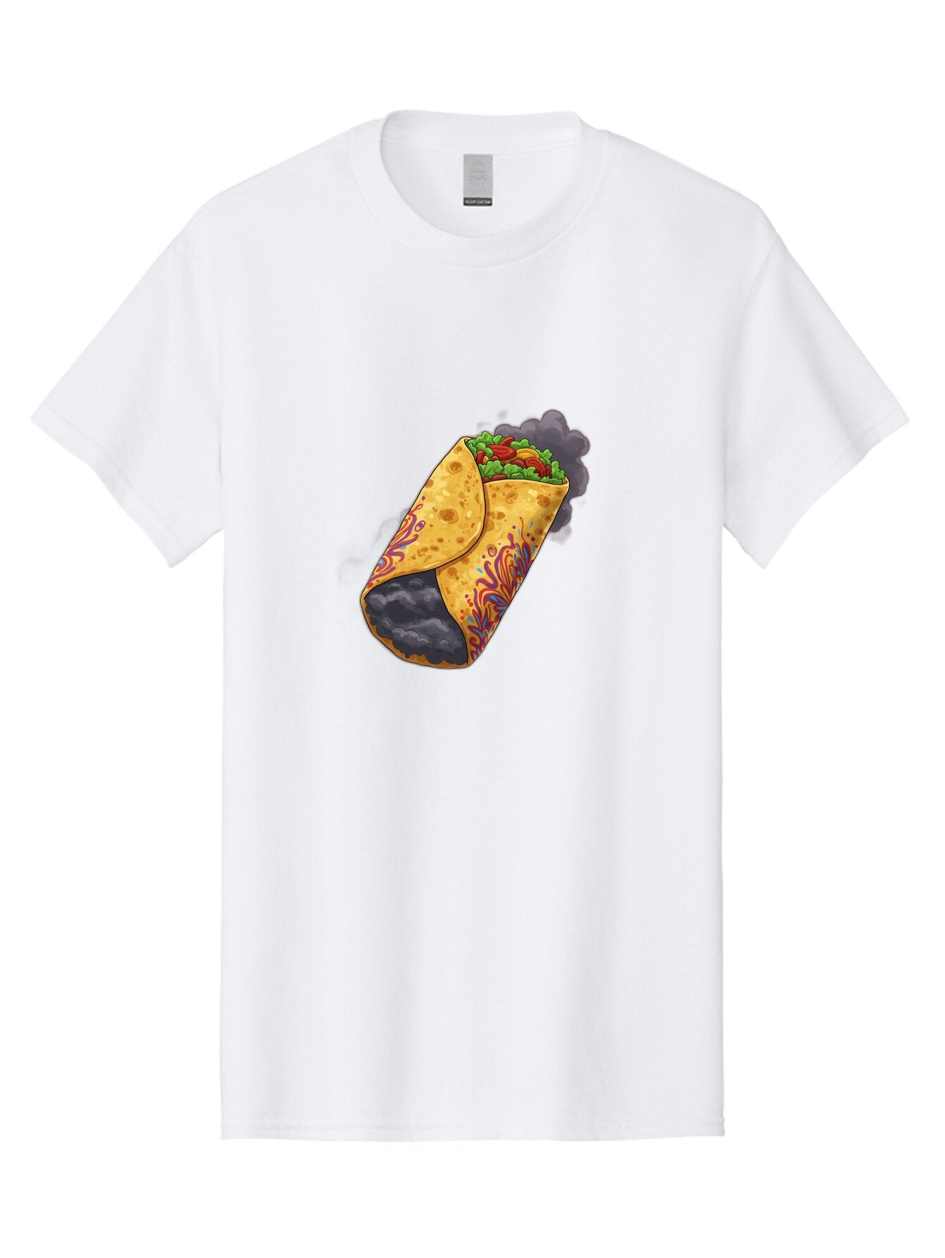 Smoking-Burrito Men'S Graphic Tee, 100% Cotton, Comfortable Casual Summer Wear, Machine Washable, Vintage Camera, Old Camera, Antique Camera, Black Camera, Classic Photography, Photography Equipment, Nostalgic Device, Film Camera, Camera Art Bao907 6