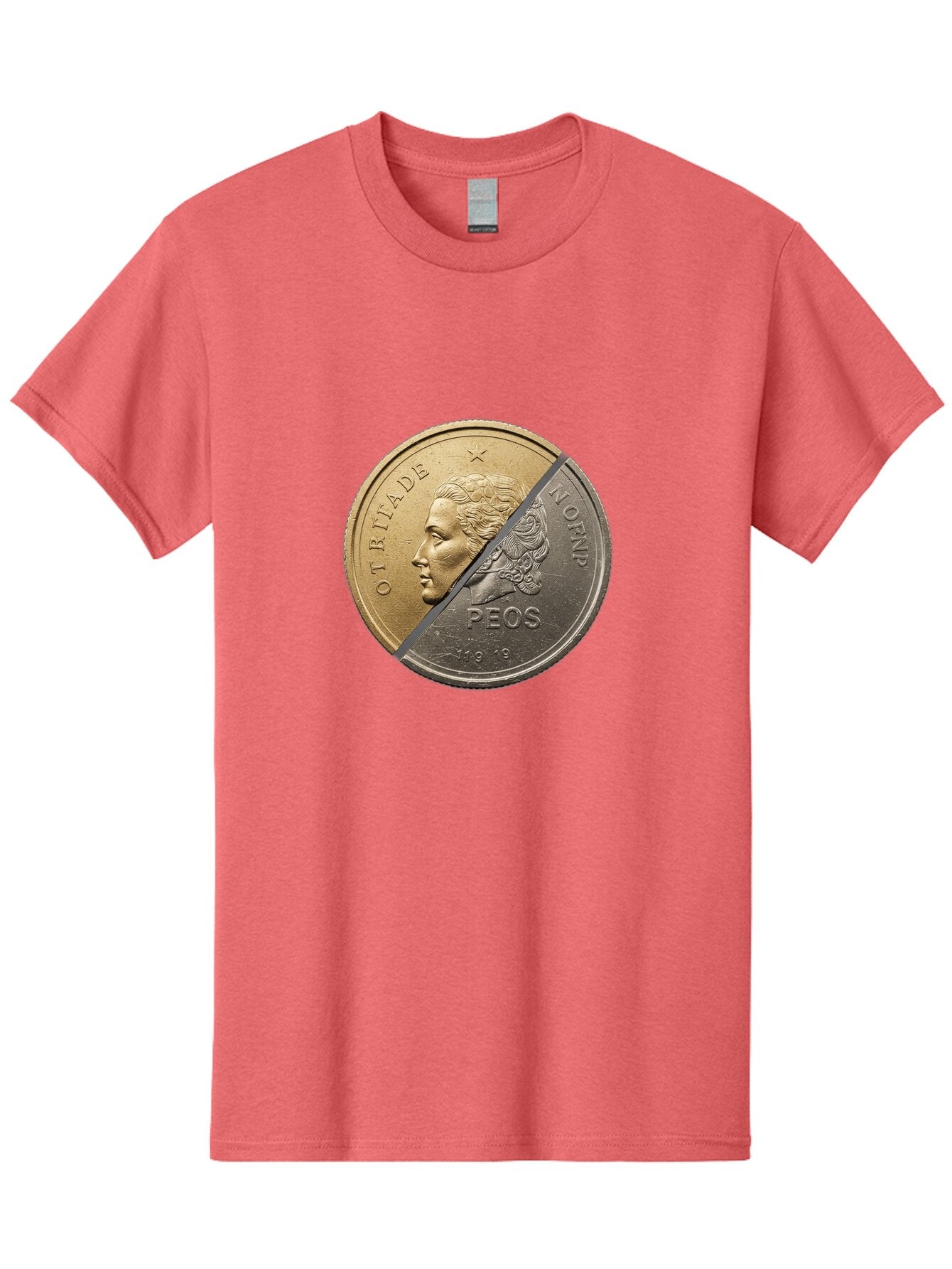 Split-Coin Men'S Graphic Tee, 100% Cotton, Comfortable Casual Summer Wear, Machine Washable, Vintage Camera, Old Camera, Antique Camera, Black Camera, Classic Photography, Photography Equipment, Nostalgic Device, Film Camera, Camera Art Bao918