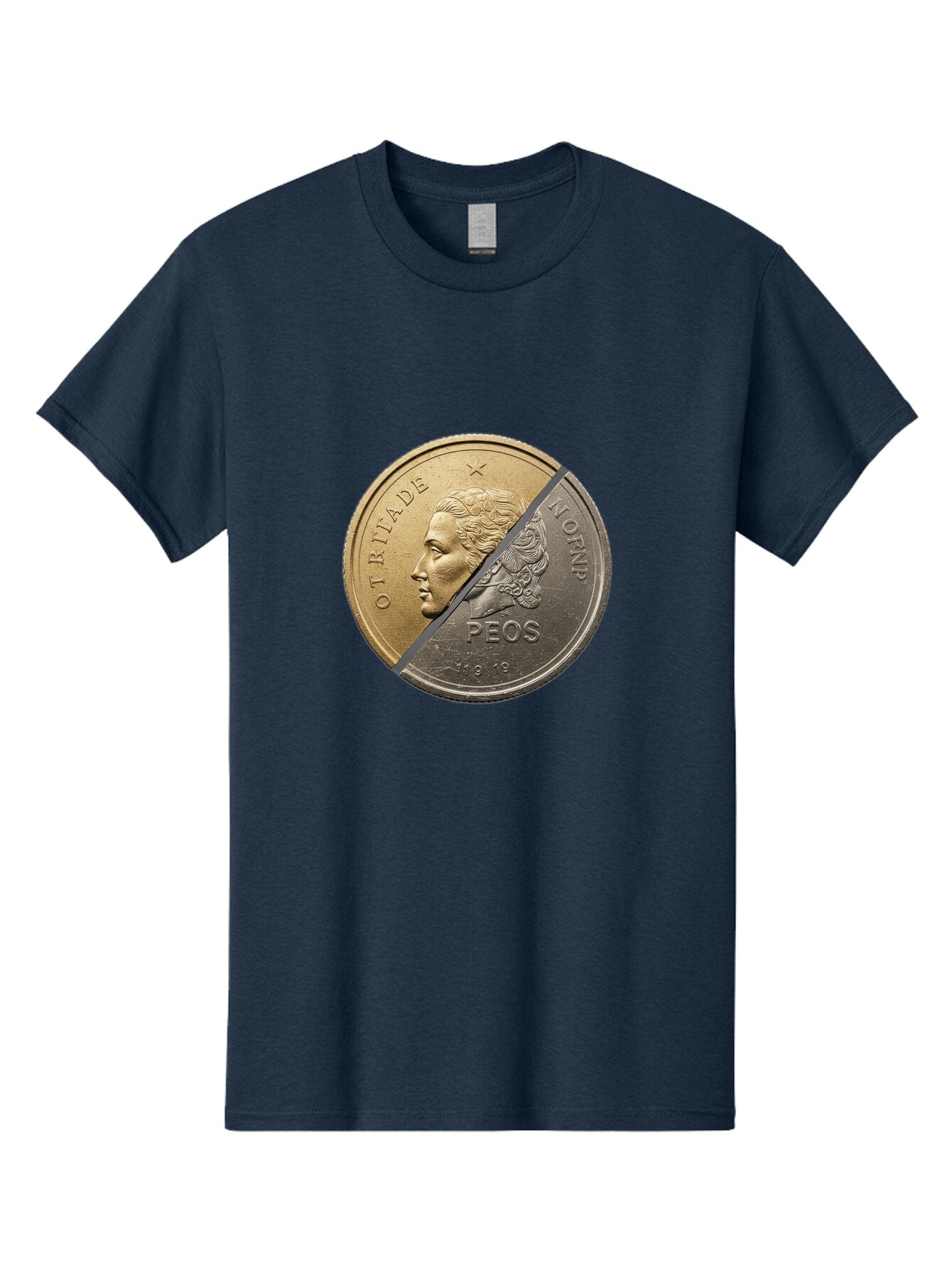 Split-Coin Men'S Graphic Tee, 100% Cotton, Comfortable Casual Summer Wear, Machine Washable, Vintage Camera, Old Camera, Antique Camera, Black Camera, Classic Photography, Photography Equipment, Nostalgic Device, Film Camera, Camera Art Bao918