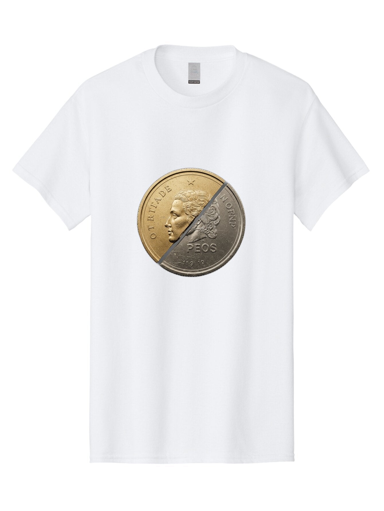 Split-Coin Men'S Graphic Tee, 100% Cotton, Comfortable Casual Summer Wear, Machine Washable, Vintage Camera, Old Camera, Antique Camera, Black Camera, Classic Photography, Photography Equipment, Nostalgic Device, Film Camera, Camera Art Bao918 9