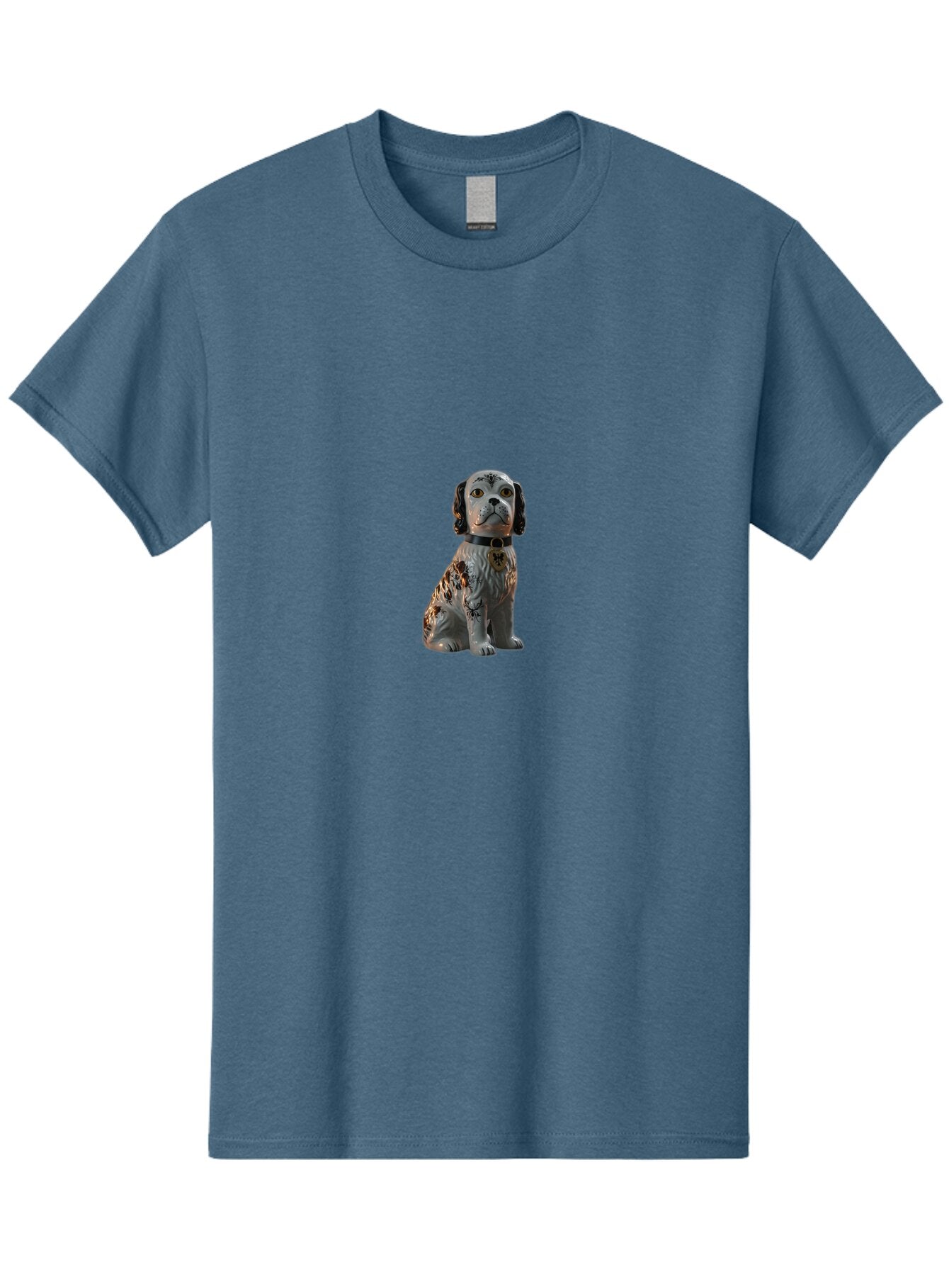 Staffordshire-Dog-Figurine Men'S Graphic Tee, 100% Cotton, Comfortable Casual Summer Wear, Machine Washable, Vintage Camera, Old Camera, Antique Camera, Black Camera, Classic Photography, Photography Equipment, Nostalgic Device, Film Camera, Bao921 3