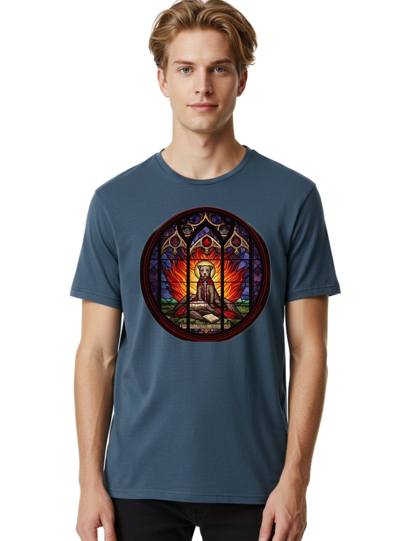 Stained-Glass-Dog Men'S Graphic Tee, 100% Cotton, Comfortable Casual Summer Wear, Machine Washable, Vintage Camera, Old Camera, Antique Camera, Black Camera, Classic Photography, Photography Equipment, Nostalgic Device, Film Camera, Camera Art Bao923 19