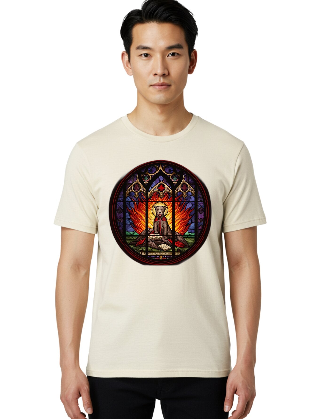 Stained-Glass-Dog Men'S Graphic Tee, 100% Cotton, Comfortable Casual Summer Wear, Machine Washable, Vintage Camera, Old Camera, Antique Camera, Black Camera, Classic Photography, Photography Equipment, Nostalgic Device, Film Camera, Camera Art Bao923 20