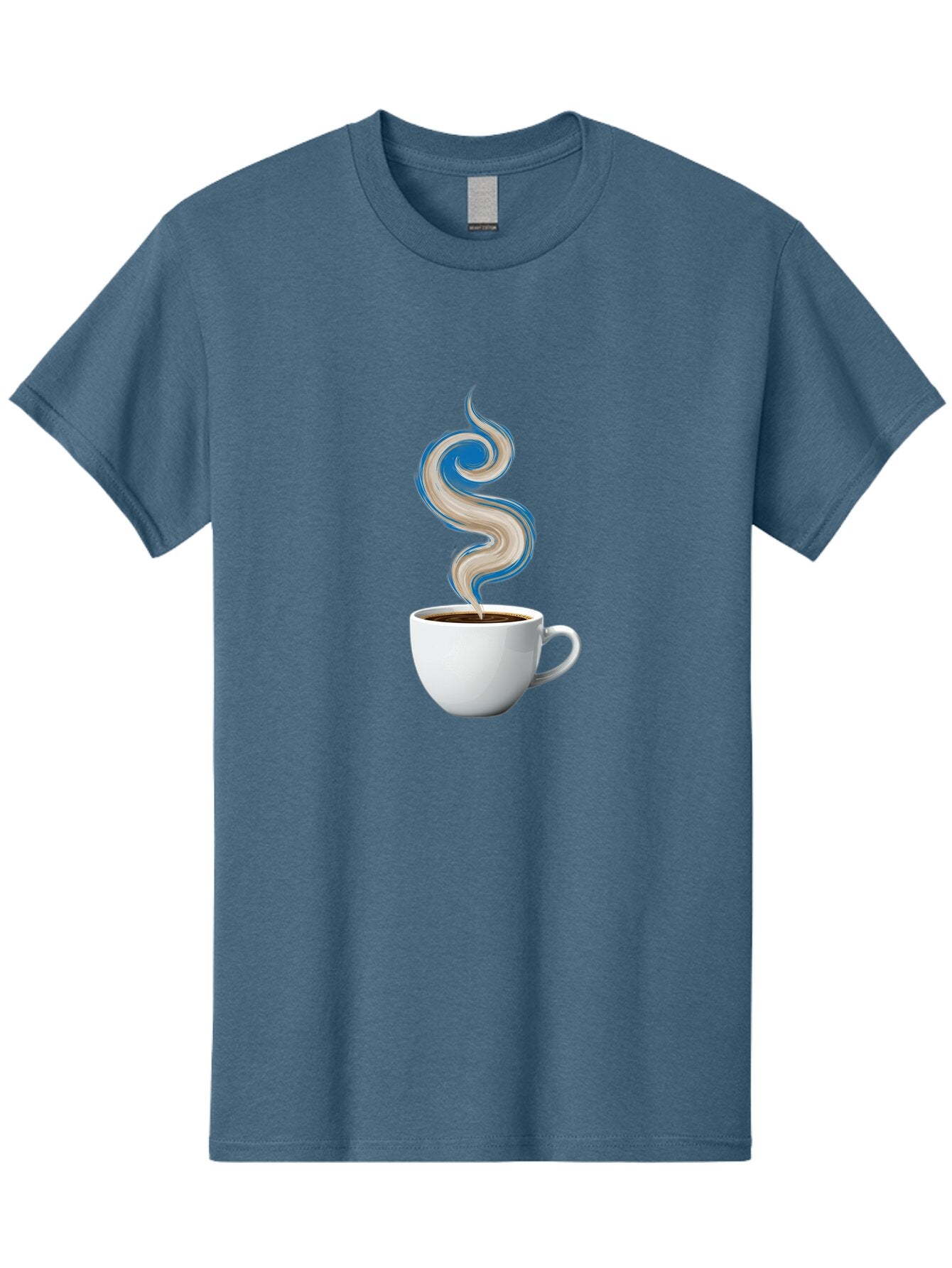 Steam-Coffee-Cup Men'S Graphic Tee, 100% Cotton, Comfortable Casual Summer Wear, Machine Washable, Vintage Camera, Old Camera, Antique Camera, Black Camera, Classic Photography, Photography Equipment, Nostalgic Device, Film Camera, Camera Art Bao924 4