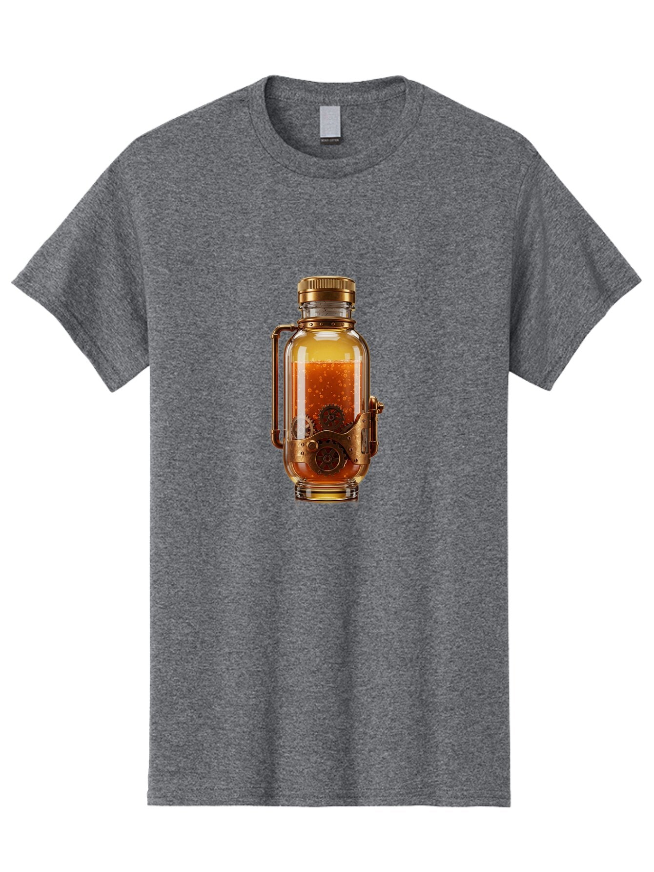 Steampunk-Jar Men'S Graphic Tee, 100% Cotton, Comfortable Casual Summer Wear, Machine Washable, Vintage Camera, Old Camera, Antique Camera, Black Camera, Classic Photography, Photography Equipment, Nostalgic Device, Film Camera, Camera Art Bao926 8