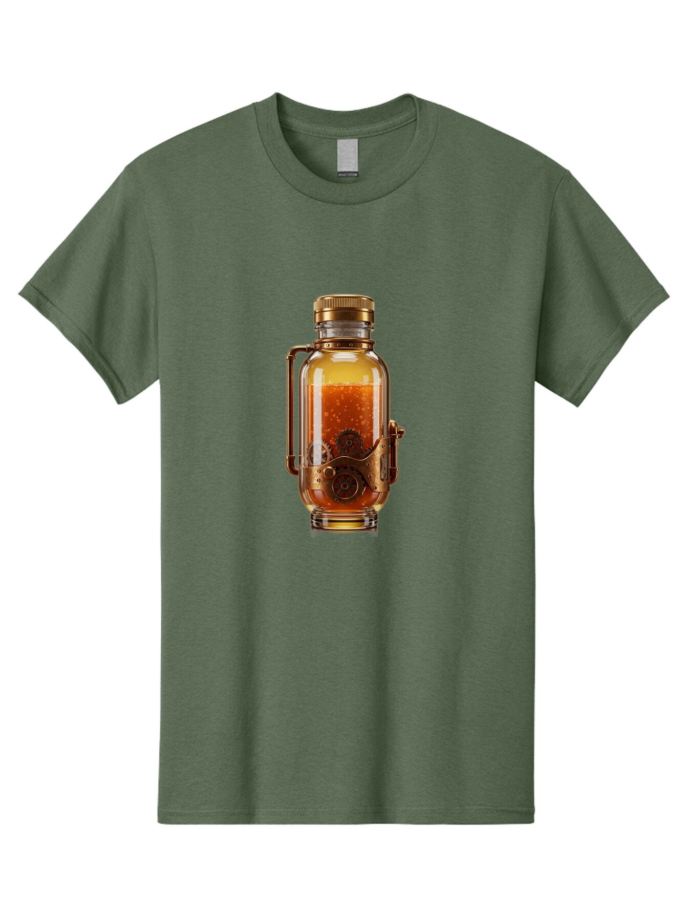 Steampunk-Jar Men'S Graphic Tee, 100% Cotton, Comfortable Casual Summer Wear, Machine Washable, Vintage Camera, Old Camera, Antique Camera, Black Camera, Classic Photography, Photography Equipment, Nostalgic Device, Film Camera, Camera Art Bao926 3