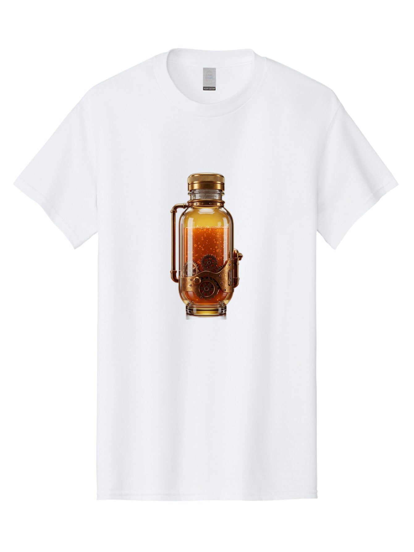 Steampunk-Jar Men'S Graphic Tee, 100% Cotton, Comfortable Casual Summer Wear, Machine Washable, Vintage Camera, Old Camera, Antique Camera, Black Camera, Classic Photography, Photography Equipment, Nostalgic Device, Film Camera, Camera Art Bao926 6