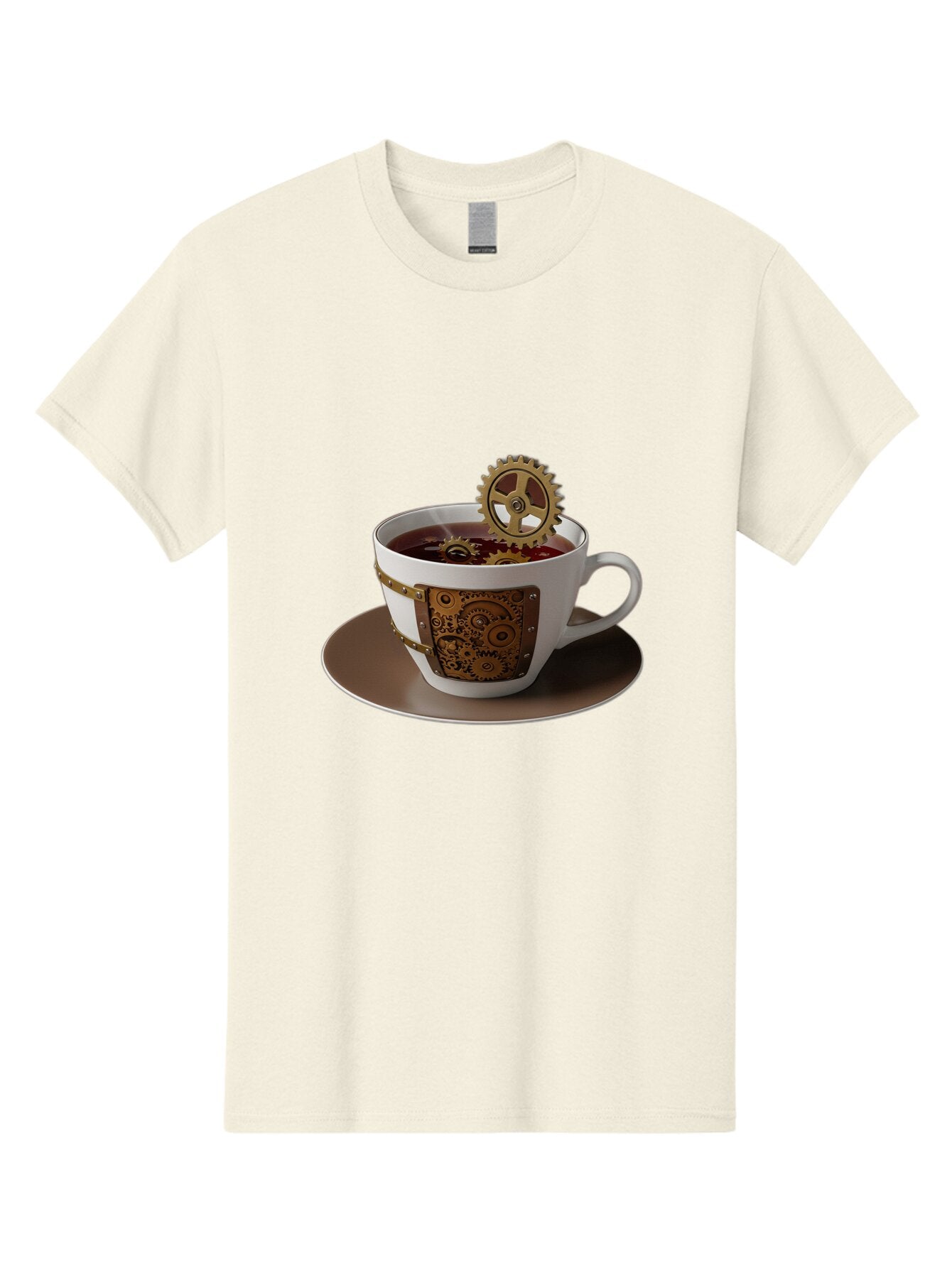 Steampunk-Tea-Cup Men'S Graphic Tee, 100% Cotton, Comfortable Casual Summer Wear, Machine Washable, Vintage Camera, Old Camera, Antique Camera, Black Camera, Classic Photography, Photography Equipment, Nostalgic Device, Film Camera, Camera Art Bao928 10