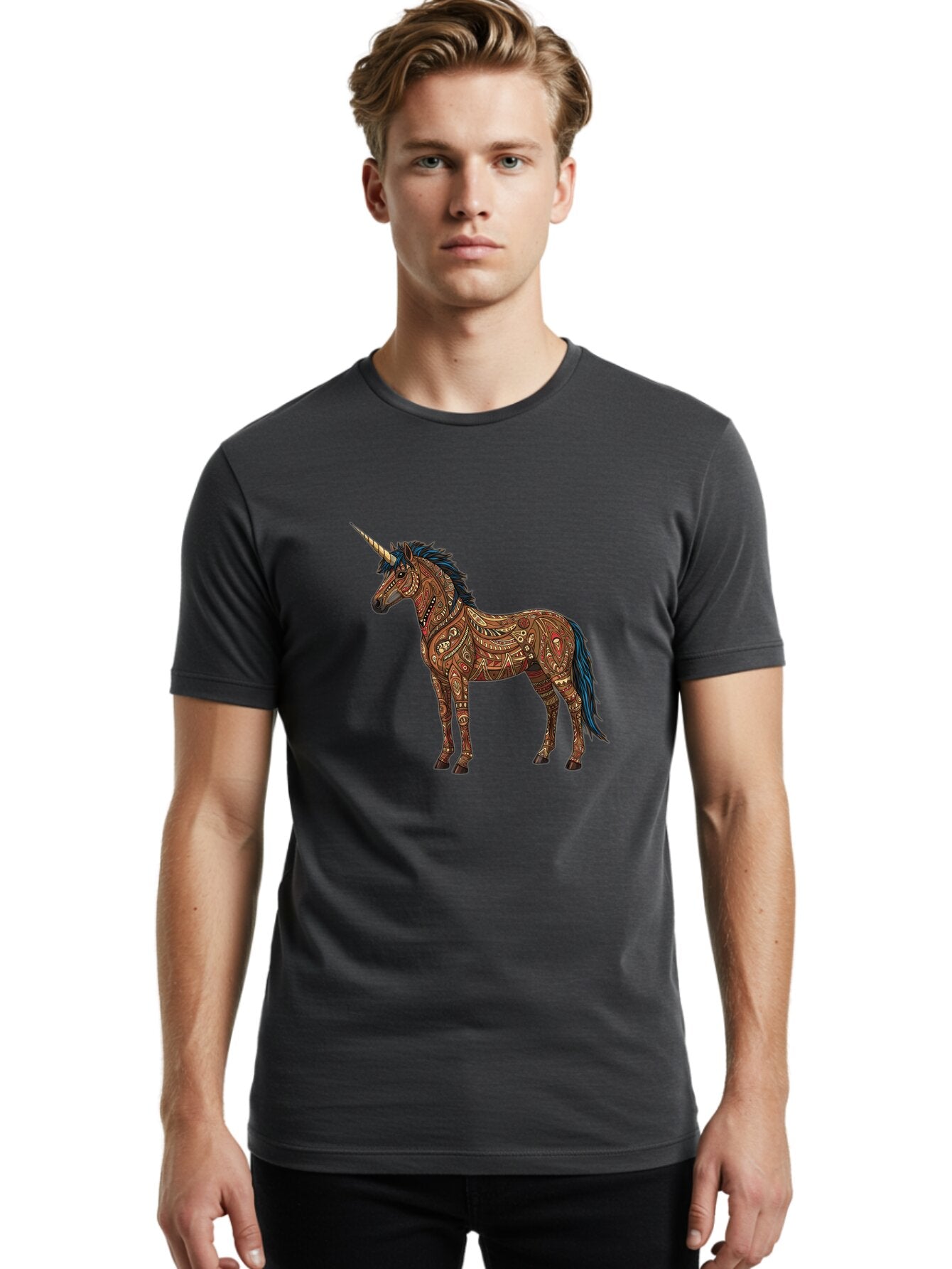 Steampunk-Unicorn Men'S Graphic Tee, 100% Cotton, Comfortable Casual Summer Wear, Machine Washable, Vintage Camera, Old Camera, Antique Camera, Black Camera, Classic Photography, Photography Equipment, Nostalgic Device, Film Camera, Camera Art Bao929 25