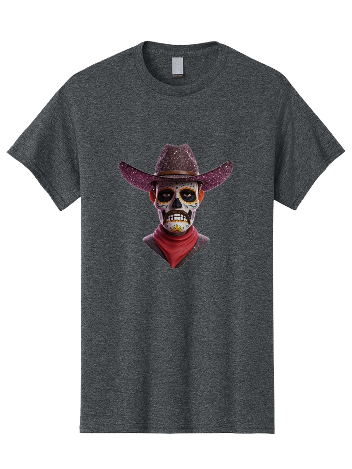 Sugar-Skull-Cowboy Men'S Graphic Tee, 100% Cotton, Comfortable Casual Summer Wear, Machine Washable, Vintage Camera, Old Camera, Antique Camera, Black Camera, Classic Photography, Photography Equipment, Nostalgic Device, Film Camera, Bao931 11