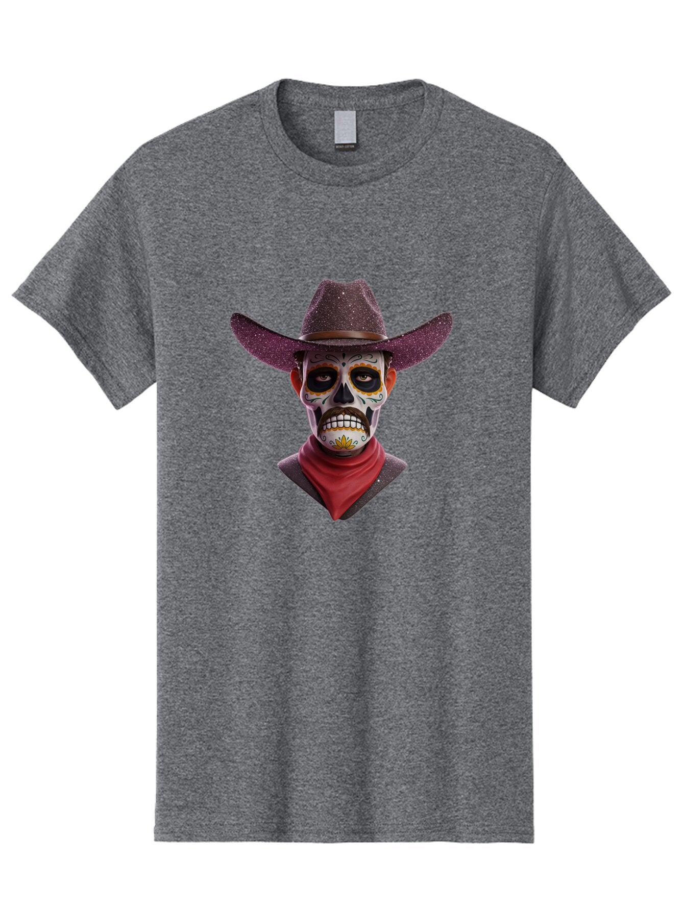 Sugar-Skull-Cowboy Men'S Graphic Tee, 100% Cotton, Comfortable Casual Summer Wear, Machine Washable, Vintage Camera, Old Camera, Antique Camera, Black Camera, Classic Photography, Photography Equipment, Nostalgic Device, Film Camera, Bao931 15