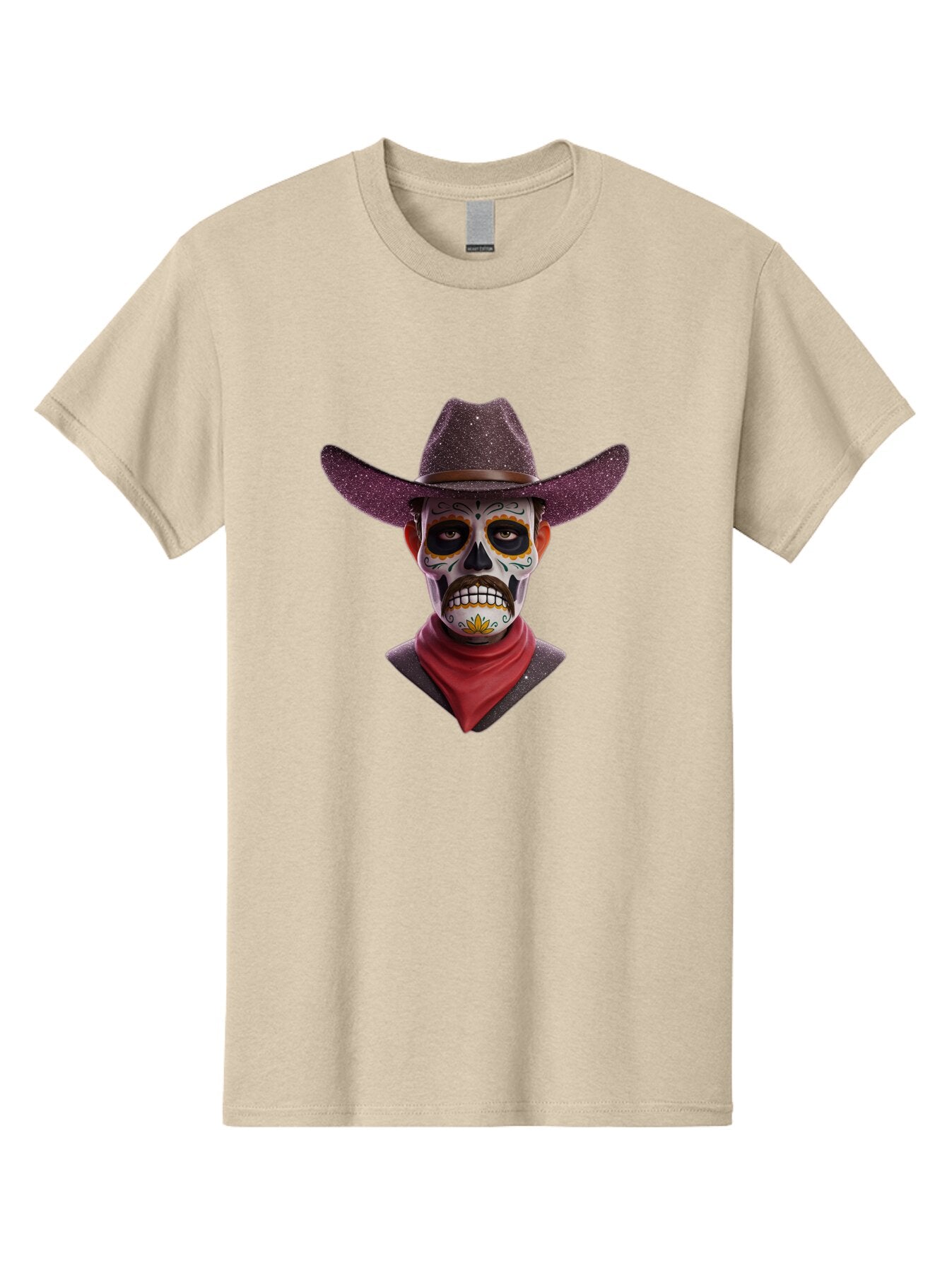 Sugar-Skull-Cowboy Men'S Graphic Tee, 100% Cotton, Comfortable Casual Summer Wear, Machine Washable, Vintage Camera, Old Camera, Antique Camera, Black Camera, Classic Photography, Photography Equipment, Nostalgic Device, Film Camera, Bao931 14