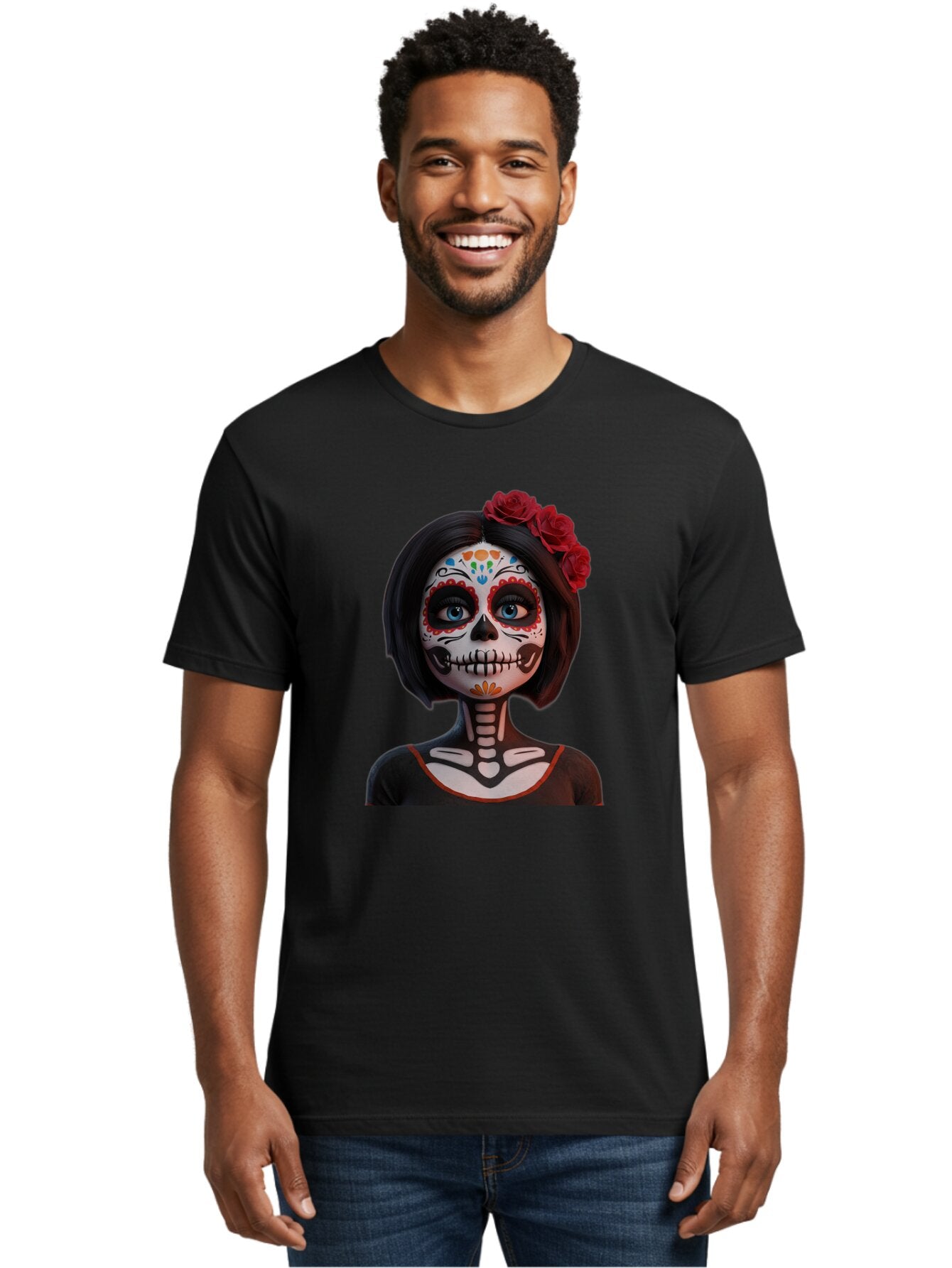 Sugar-Skull-Girl Men'S Graphic Tee, 100% Cotton, Comfortable Casual Summer Wear, Machine Washable, Vintage Camera, Old Camera, Antique Camera, Black Camera, Classic Photography, Photography Equipment, Nostalgic Device, Film Camera, Camera Art Bao932 26