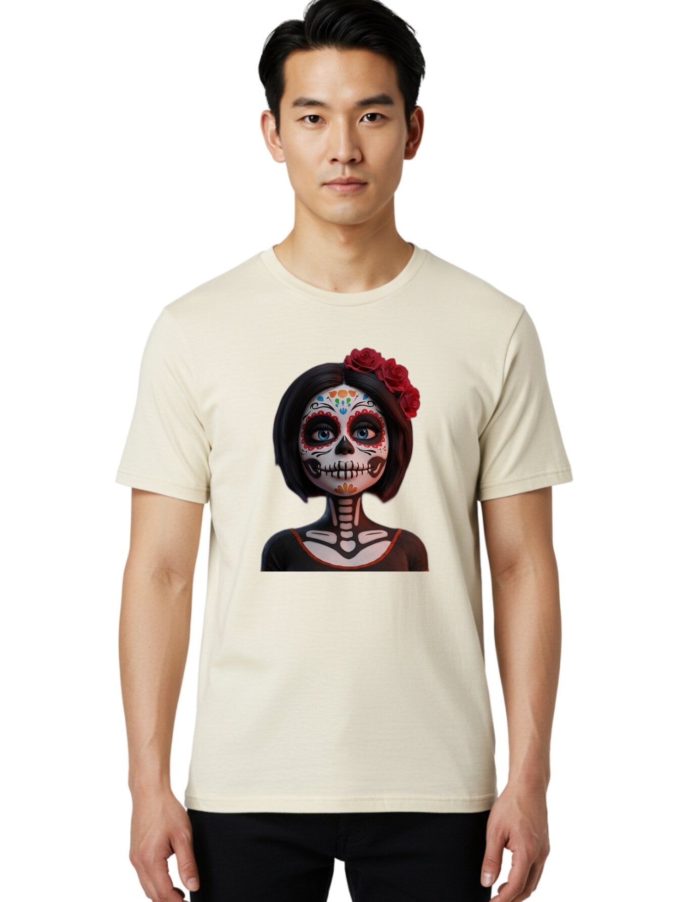 Sugar-Skull-Girl Men'S Graphic Tee, 100% Cotton, Comfortable Casual Summer Wear, Machine Washable, Vintage Camera, Old Camera, Antique Camera, Black Camera, Classic Photography, Photography Equipment, Nostalgic Device, Film Camera, Camera Art Bao932 17