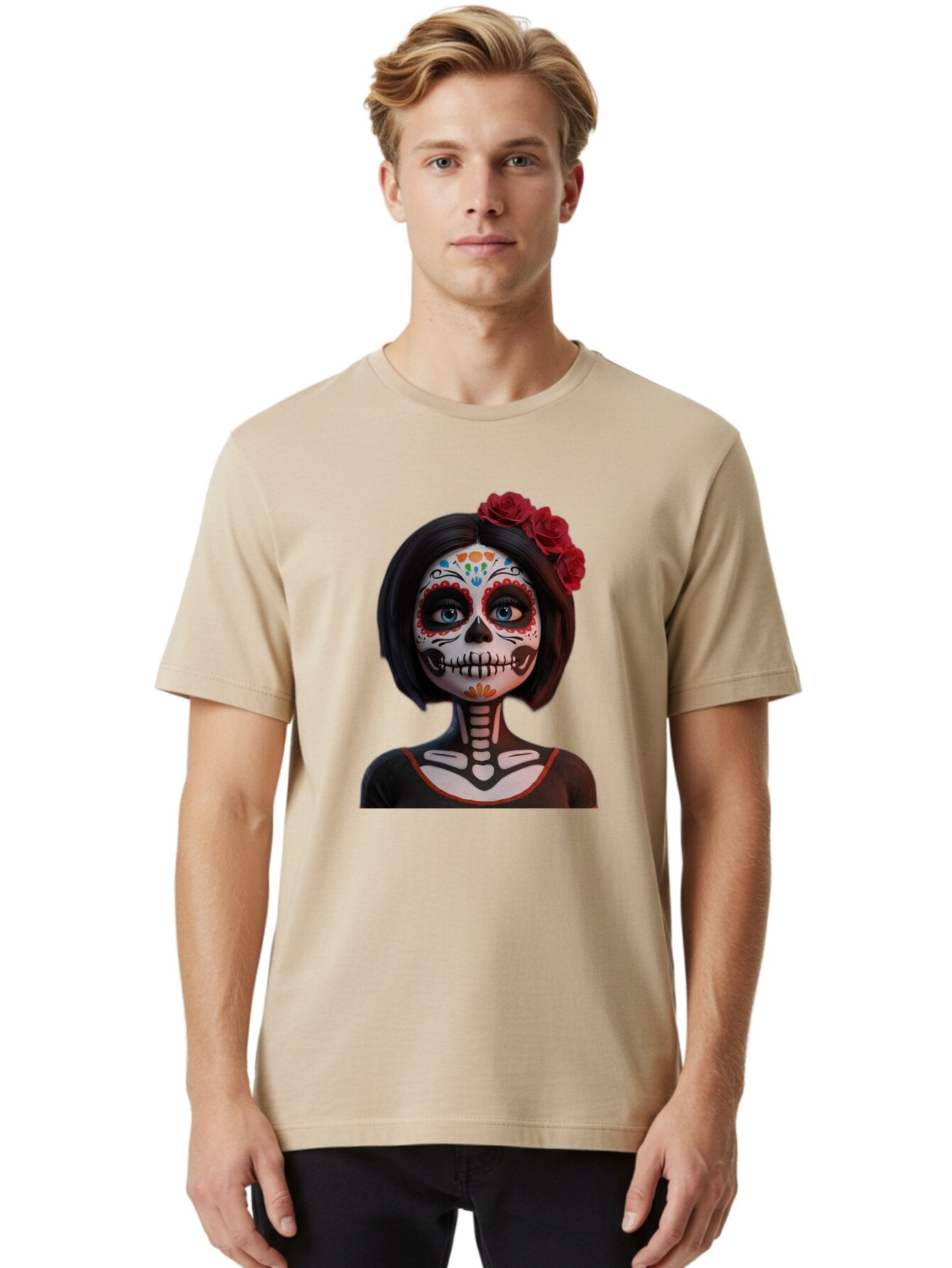 Sugar-Skull-Girl Men'S Graphic Tee, 100% Cotton, Comfortable Casual Summer Wear, Machine Washable, Vintage Camera, Old Camera, Antique Camera, Black Camera, Classic Photography, Photography Equipment, Nostalgic Device, Film Camera, Camera Art Bao932 30