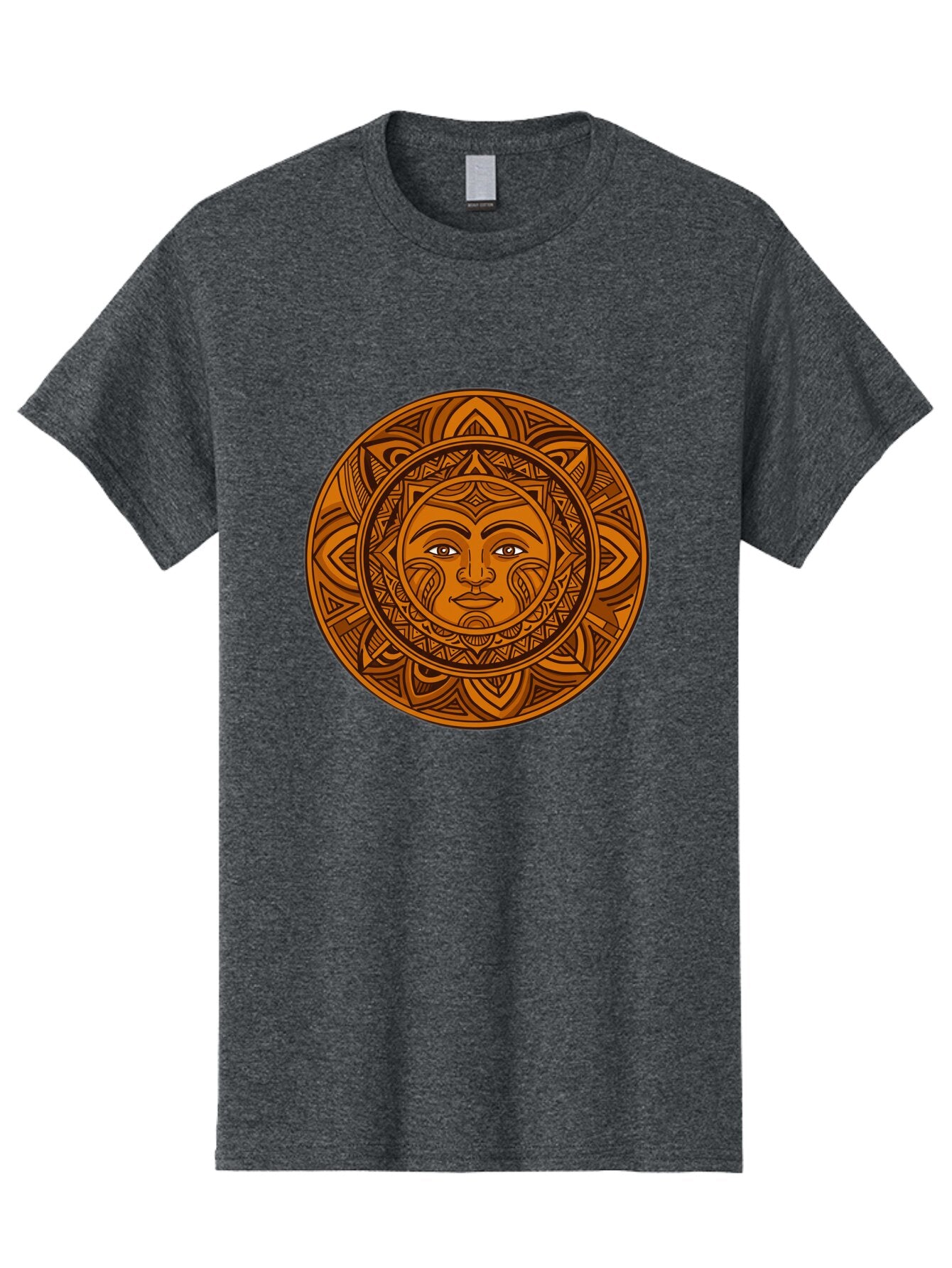 Sun-Face-Mandala Men'S Graphic Tee, 100% Cotton, Comfortable Casual Summer Wear, Machine Washable, Vintage Camera, Old Camera, Antique Camera, Black Camera, Classic Photography, Photography Equipment, Nostalgic Device, Film Camera, Camera Art Bao933 13