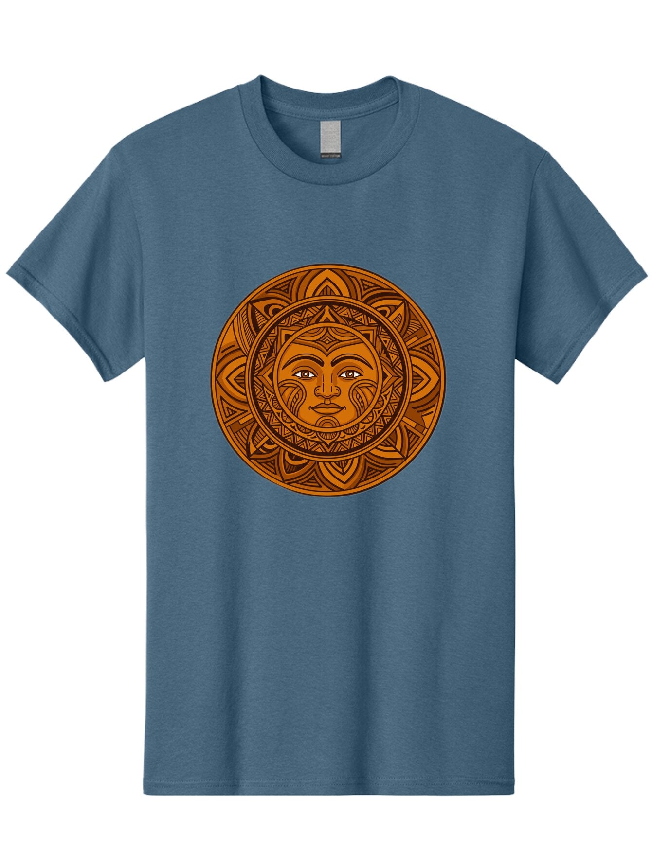 Sun-Face-Mandala Men'S Graphic Tee, 100% Cotton, Comfortable Casual Summer Wear, Machine Washable, Vintage Camera, Old Camera, Antique Camera, Black Camera, Classic Photography, Photography Equipment, Nostalgic Device, Film Camera, Camera Art Bao933 7