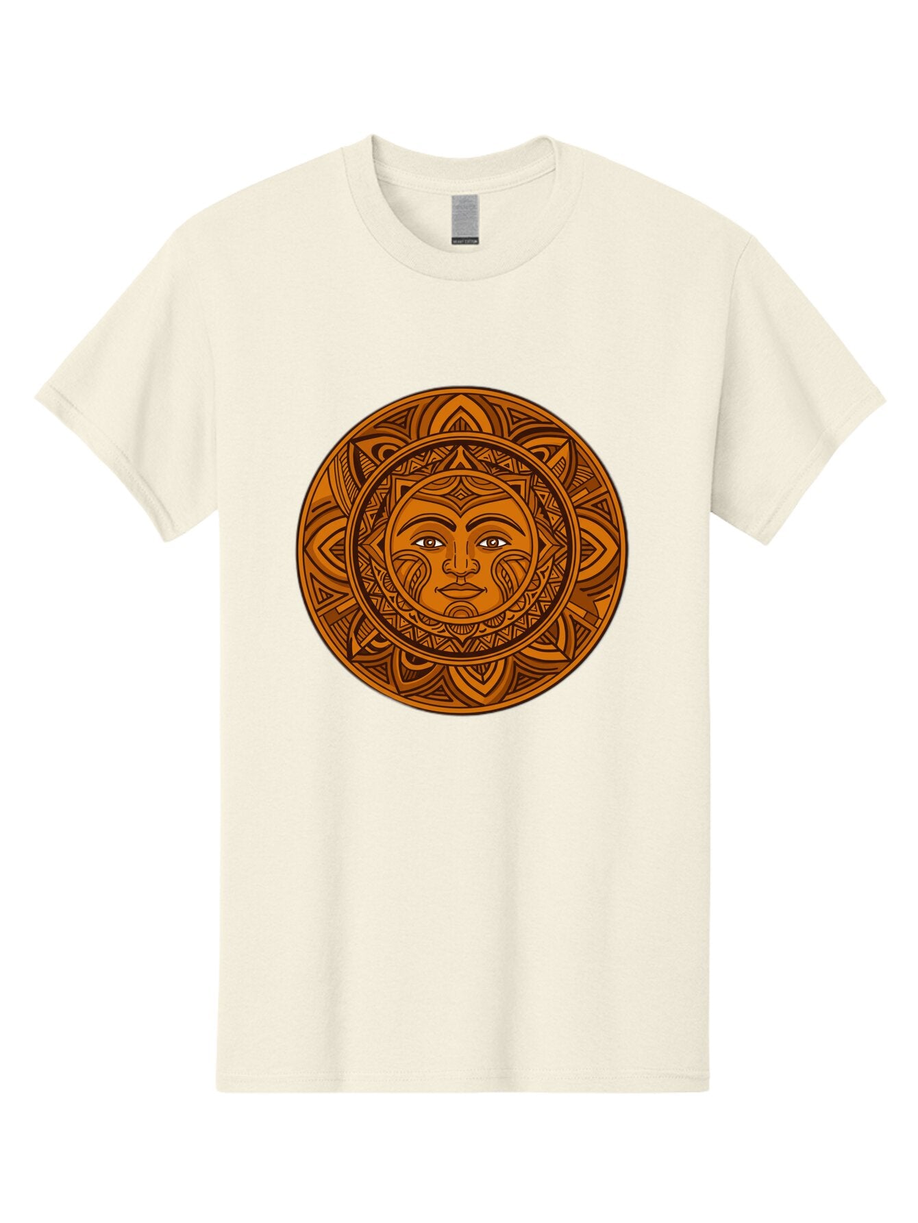 Sun-Face-Mandala Men'S Graphic Tee, 100% Cotton, Comfortable Casual Summer Wear, Machine Washable, Vintage Camera, Old Camera, Antique Camera, Black Camera, Classic Photography, Photography Equipment, Nostalgic Device, Film Camera, Camera Art Bao933 9