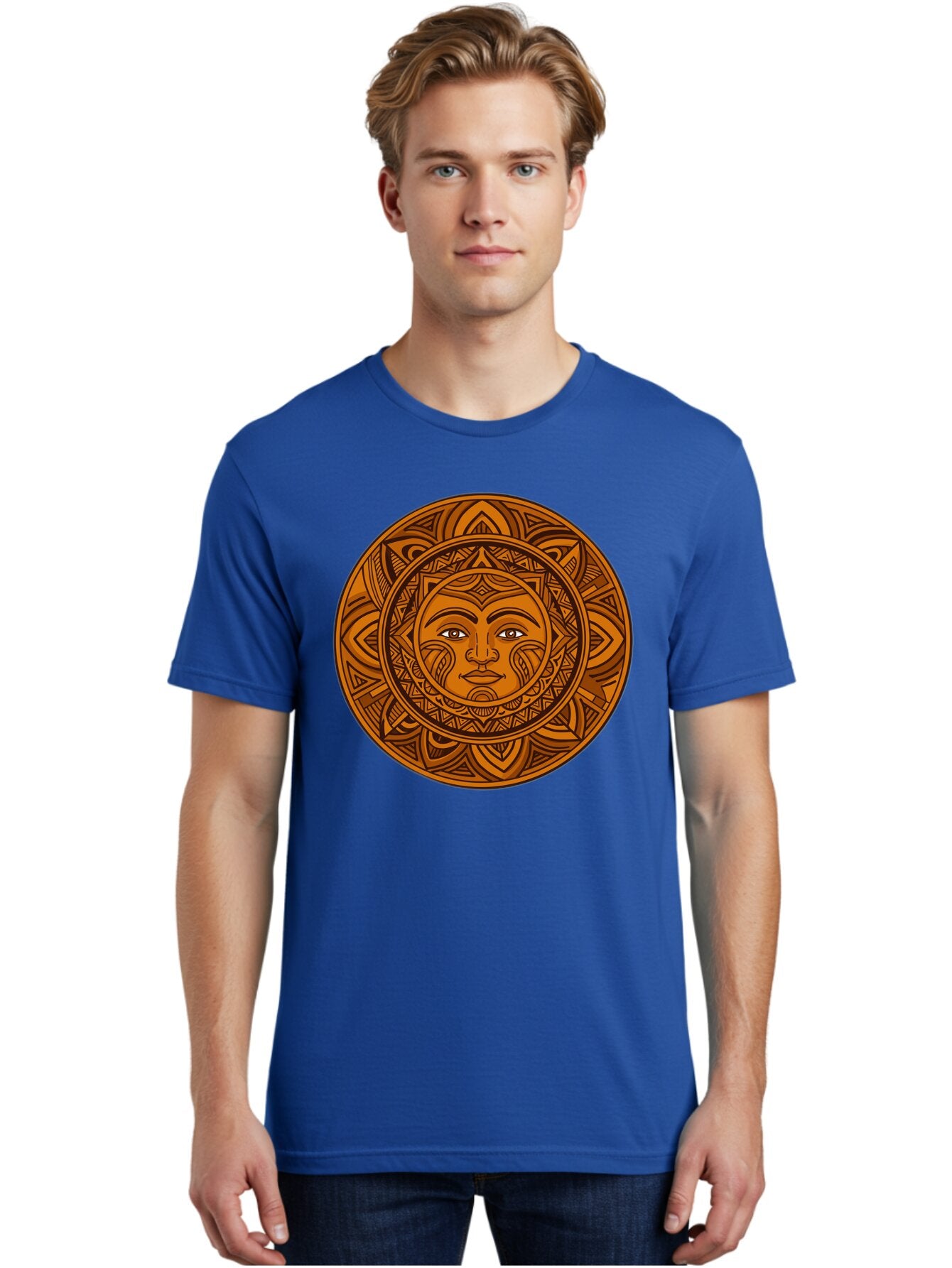 Sun-Face-Mandala Men'S Graphic Tee, 100% Cotton, Comfortable Casual Summer Wear, Machine Washable, Vintage Camera, Old Camera, Antique Camera, Black Camera, Classic Photography, Photography Equipment, Nostalgic Device, Film Camera, Camera Art Bao933 27