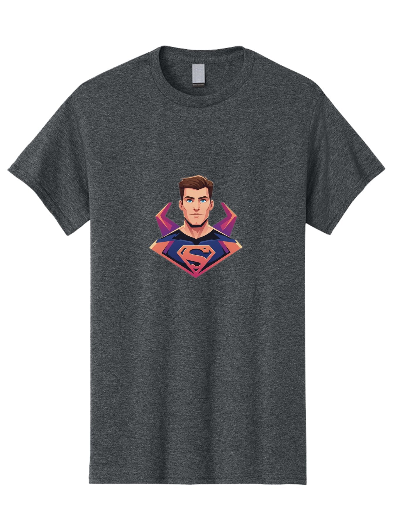Superman Men'S Graphic Tee, 100% Cotton, Comfortable Casual Summer Wear, Machine Washable, Vintage Camera, Old Camera, Antique Camera, Black Camera, Classic Photography, Photography Equipment, Nostalgic Device, Film Camera, Camera Art Bao934 3