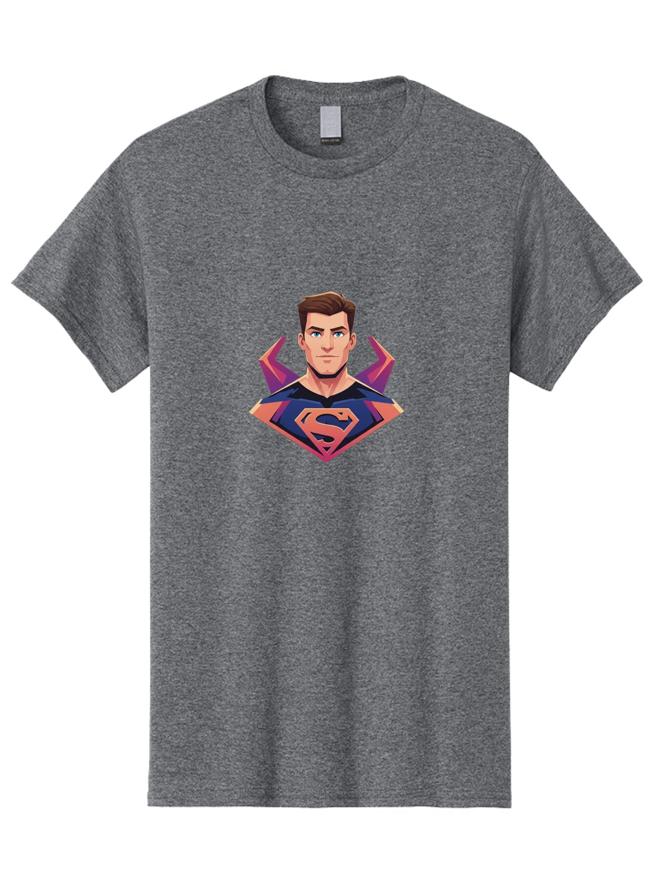 Superman Men'S Graphic Tee, 100% Cotton, Comfortable Casual Summer Wear, Machine Washable, Vintage Camera, Old Camera, Antique Camera, Black Camera, Classic Photography, Photography Equipment, Nostalgic Device, Film Camera, Camera Art Bao934 6